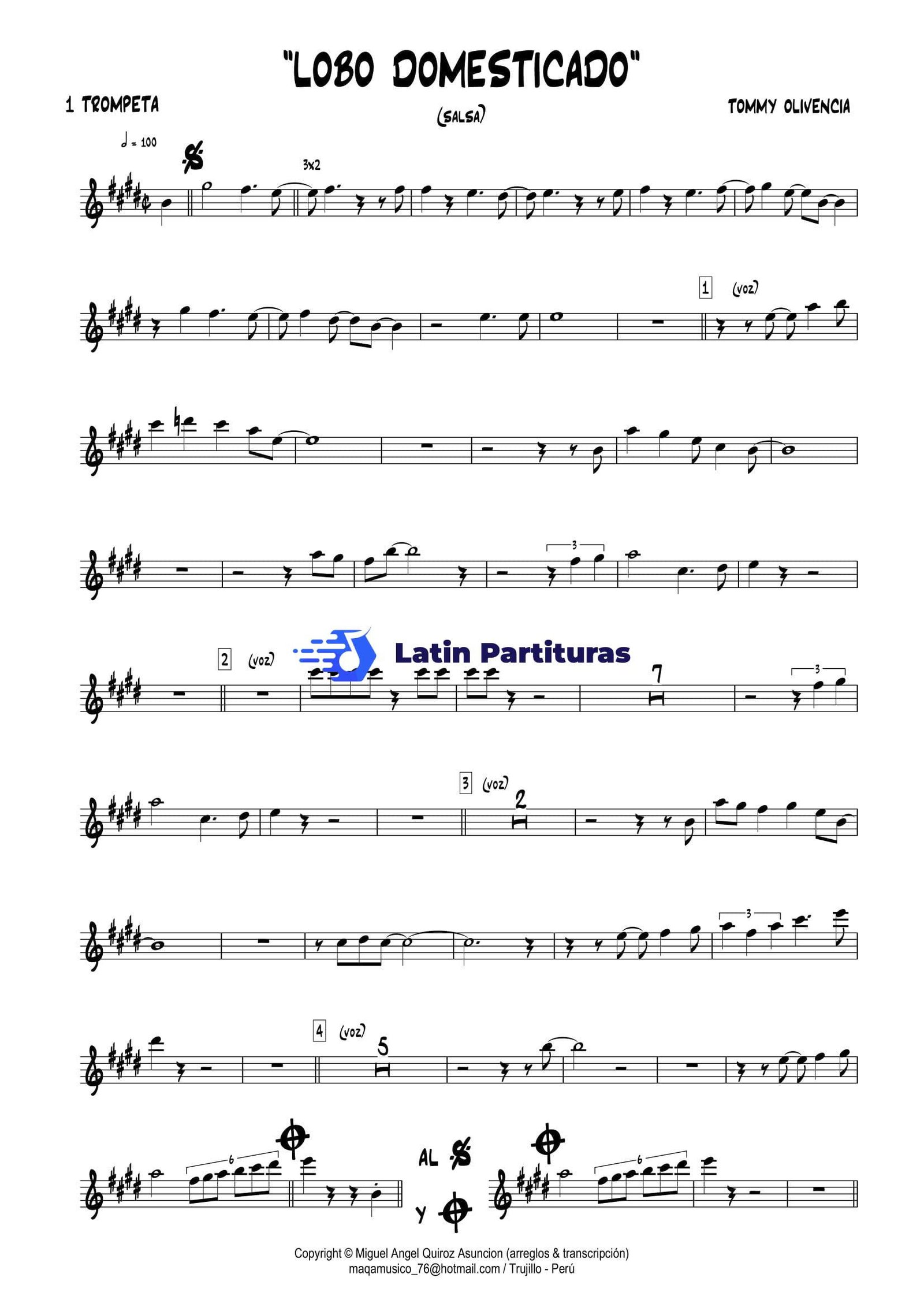 Tommy Olivencia - Lobo Domesticado 1 Tommy Olivencia - Lobo Domesticado