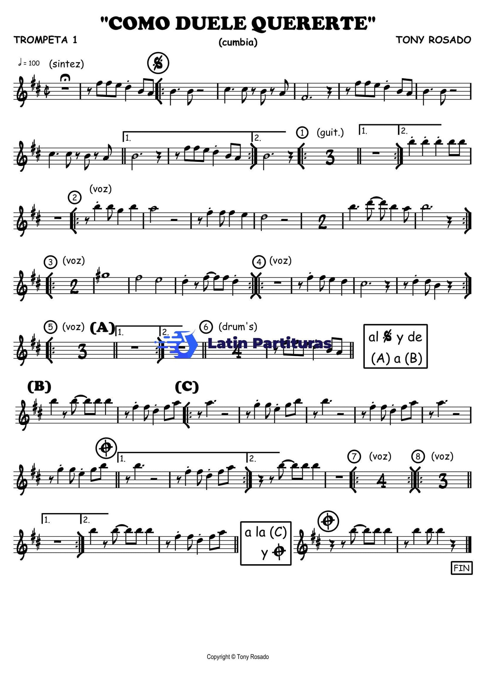 Tony Rosado - Como Duele Quererte 1 Tony Rosado - Como Duele Quererte