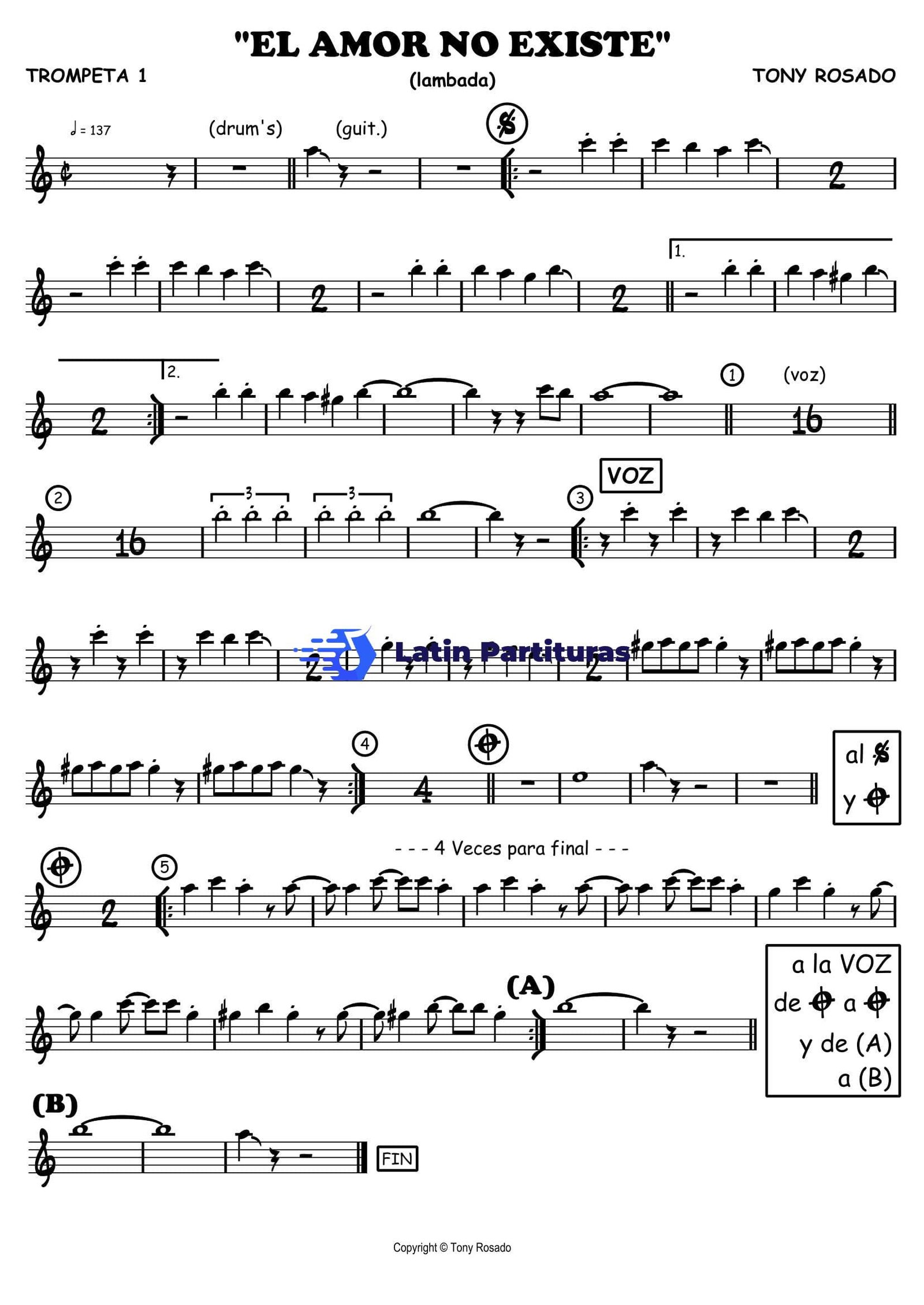 Tony Rosado - El Amor No Existe 1 Tony Rosado - El Amor No Existe