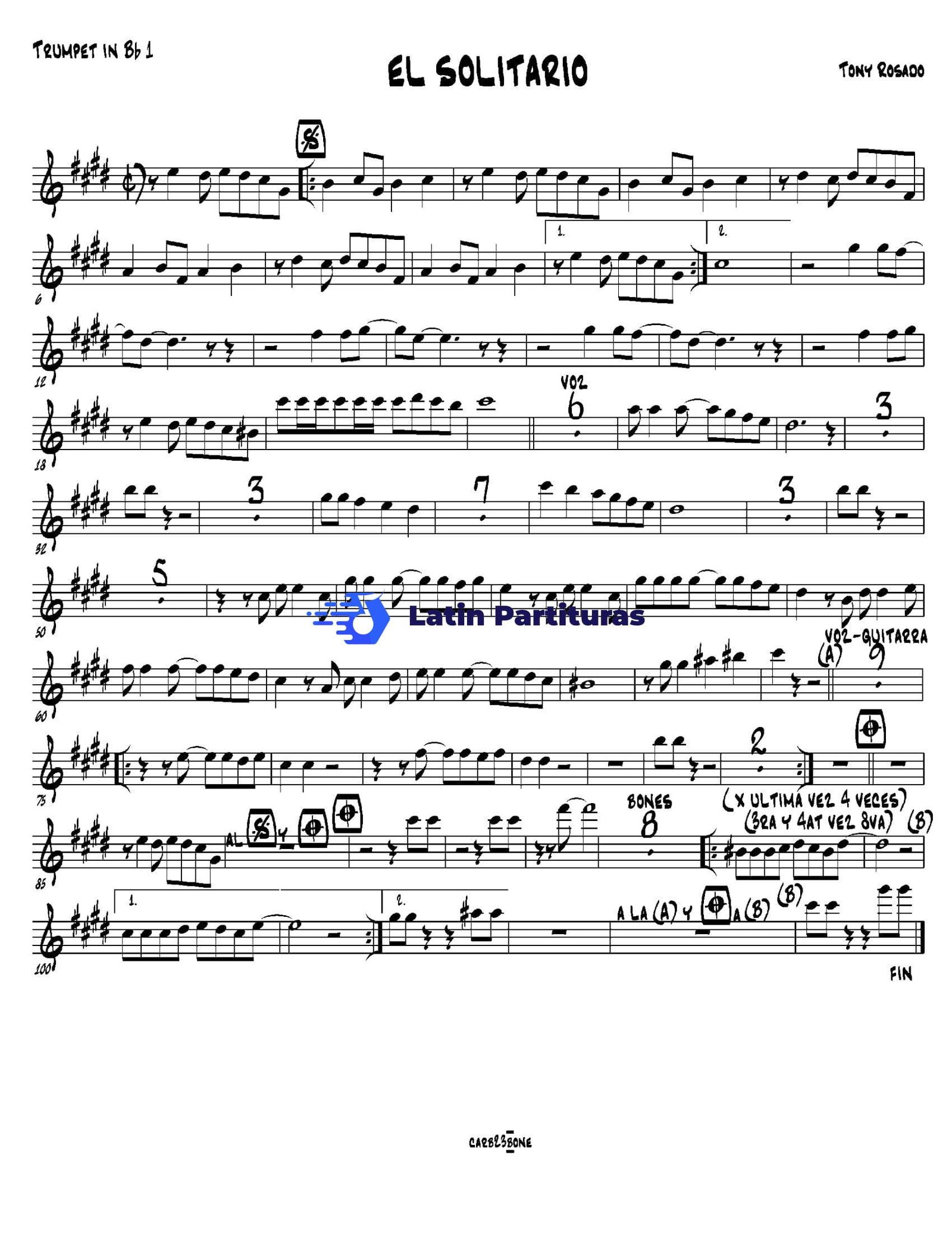 Tony Rosado - El Solitario 1 Tony Rosado - El Solitario