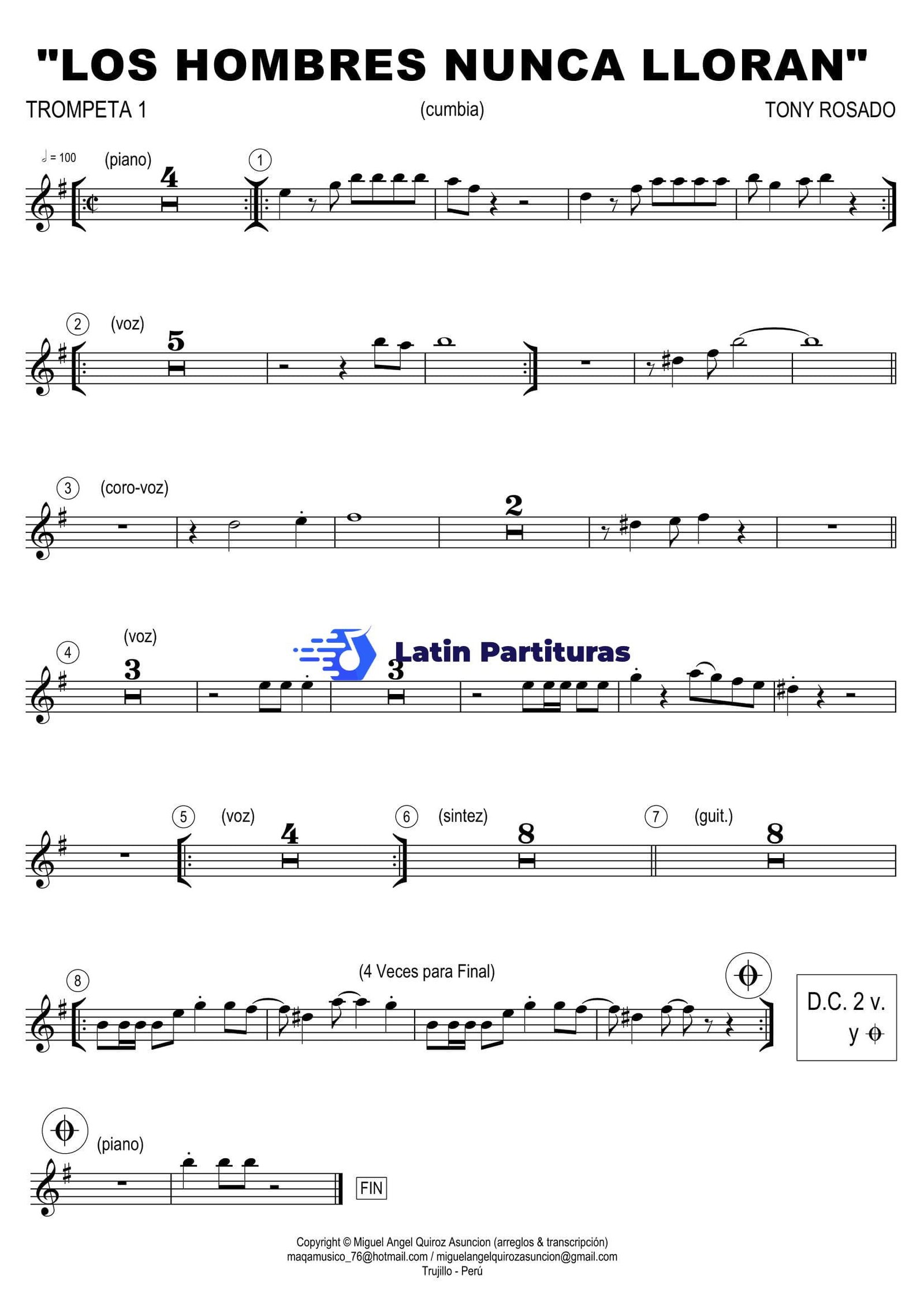 Tony Rosado - Los Hombres Nunca Lloran 1 Tony Rosado - Los Hombres Nunca Lloran