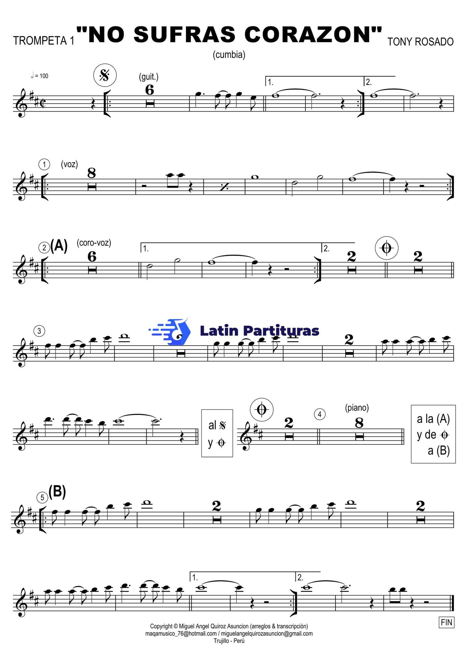 Tony Rosado - No Sufras Corazon 1 Tony Rosado - No Sufras Corazon