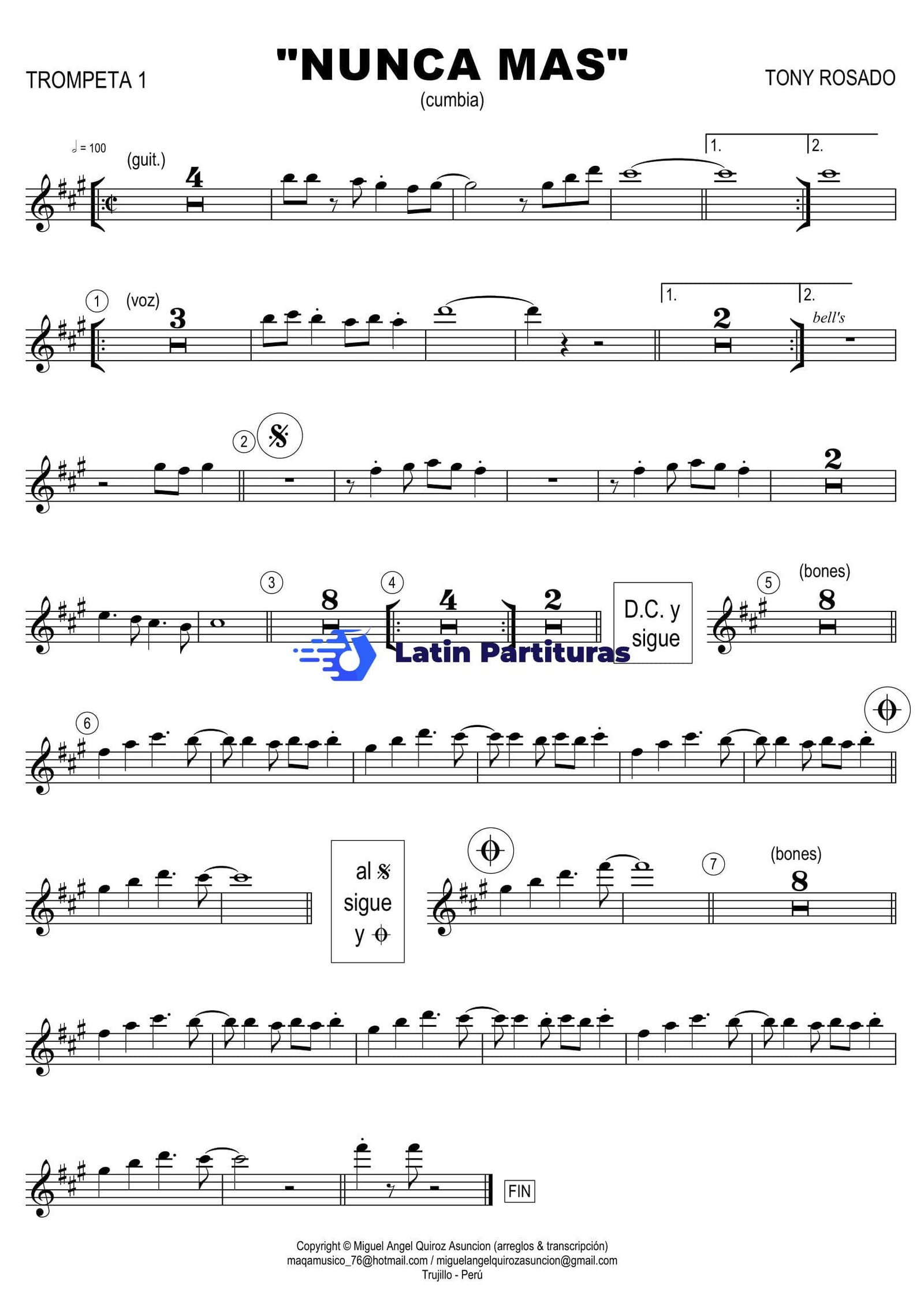 Tony Rosado - Nunca Mas 1 Tony Rosado - Nunca Mas