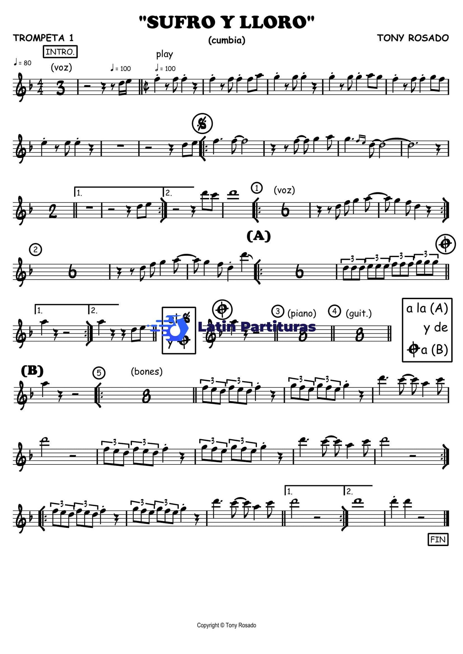 Tony Rosado - Sufro Y Lloro 1 Tony Rosado - Sufro Y Lloro