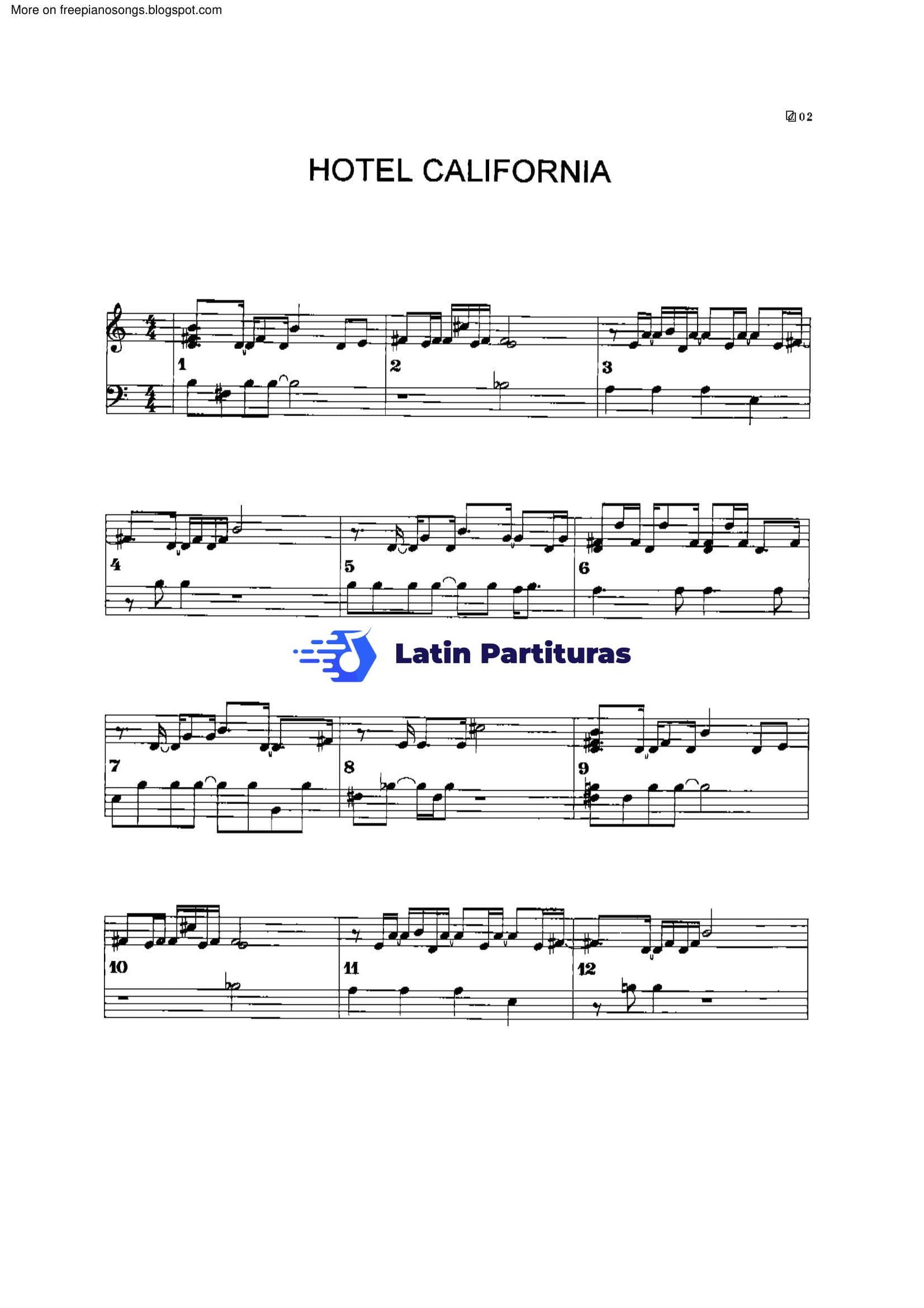 The Eagles - Hotel California 1 The Eagles - Hotel California