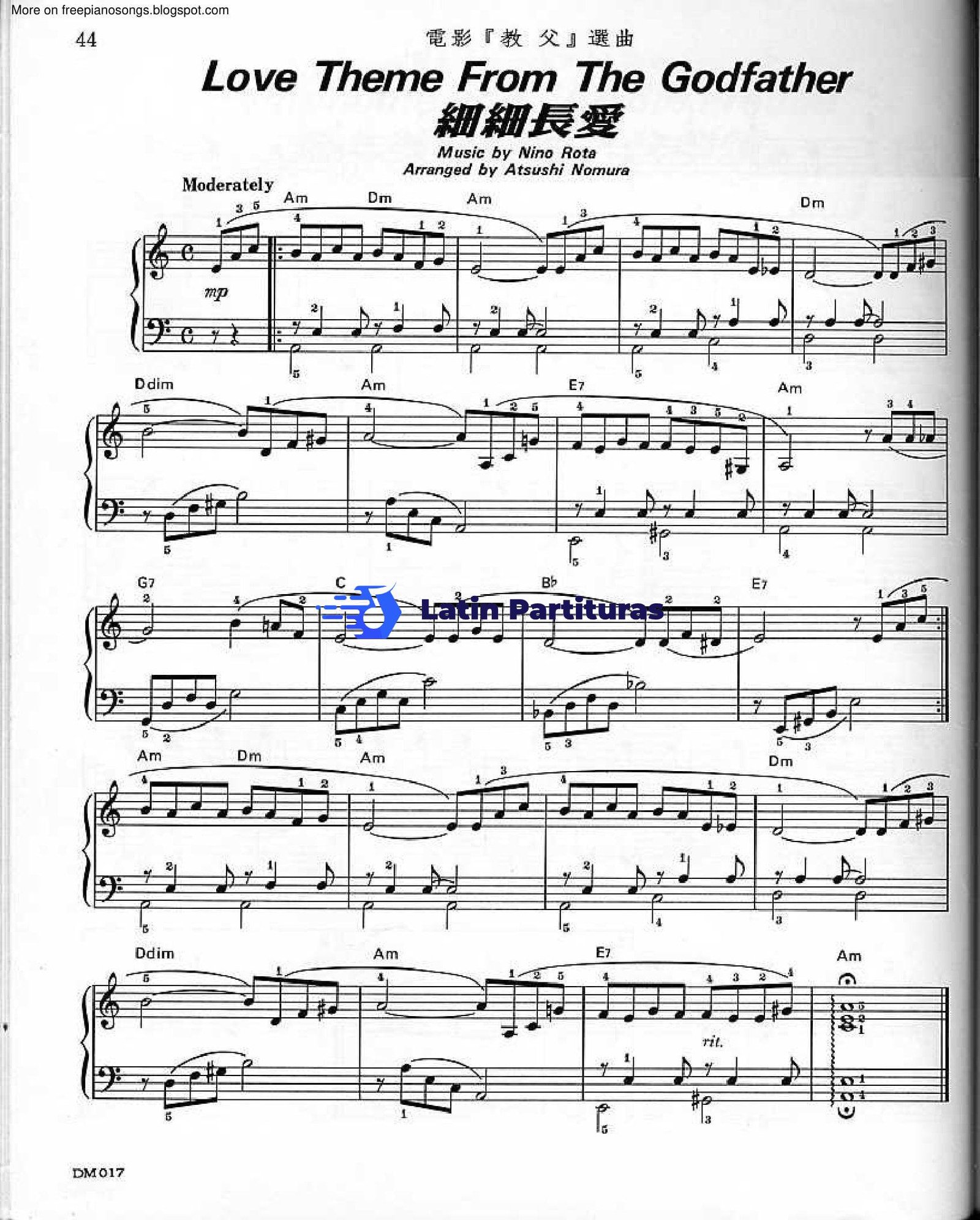 The Godfather - Main Theme 1 The Godfather - Main Theme