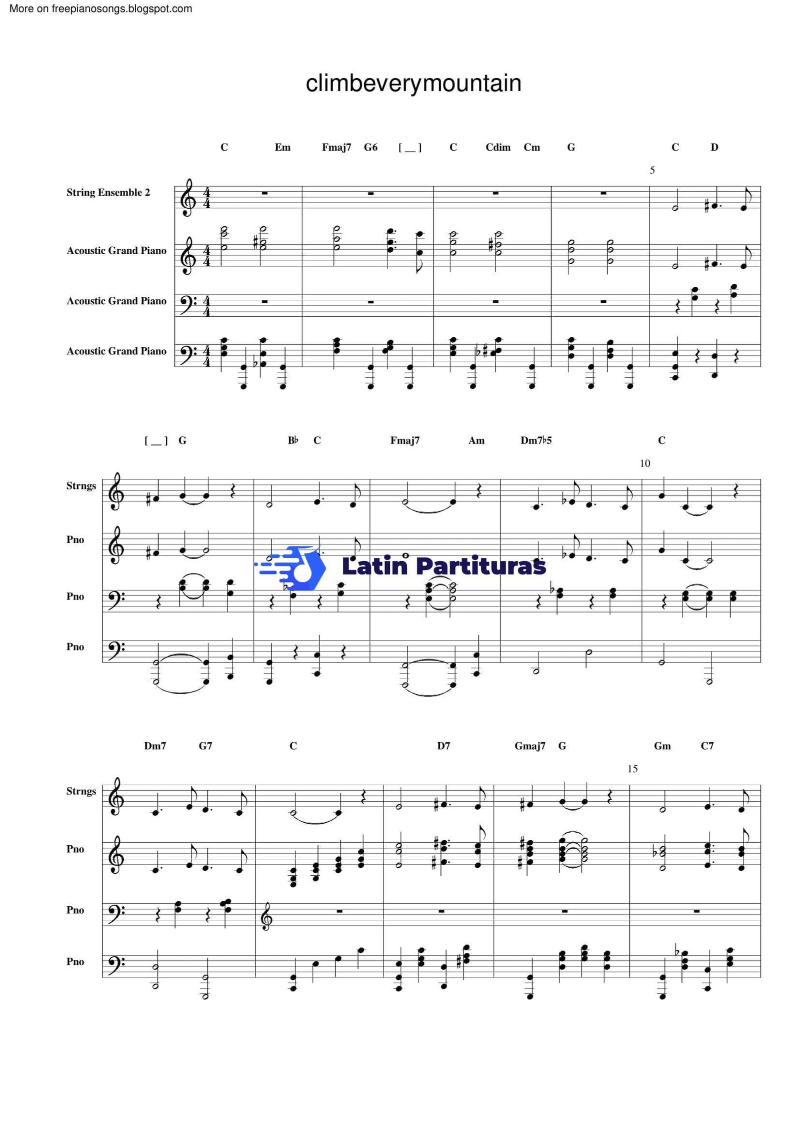 The Sound Of Music - Climb Every Mountain - Julie Andrews 1 The Sound Of Music - Climb Every Mountain - Julie Andrews