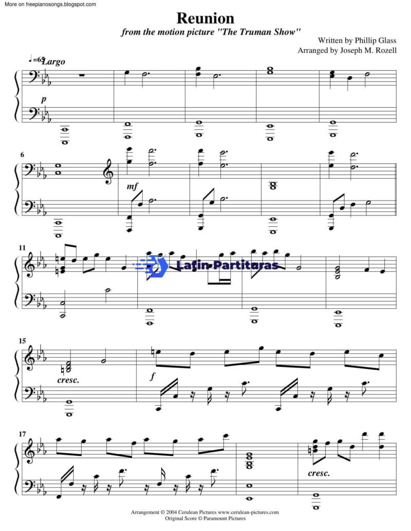 The Trumanshow - Reunion - Philip Glass