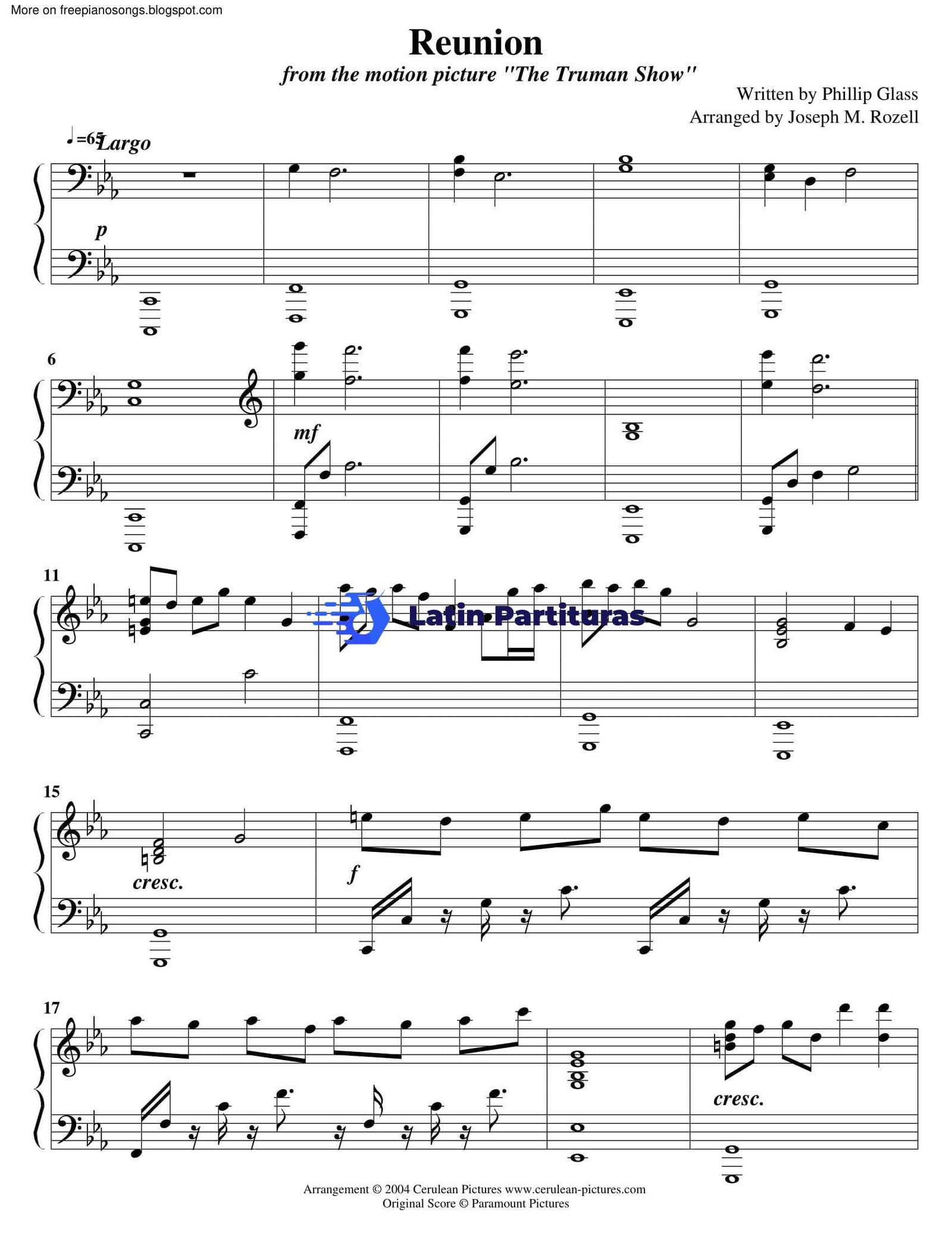 The Trumanshow - Reunion - Philip Glass 1 The Trumanshow - Reunion - Philip Glass