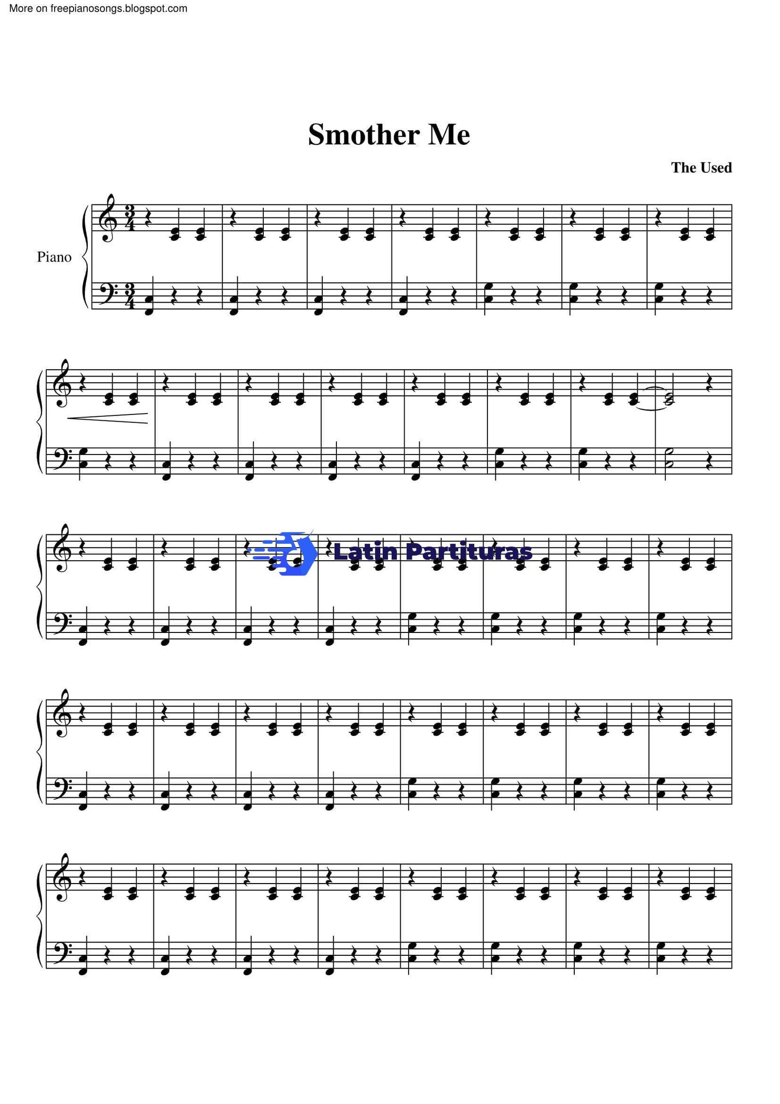 The Used - Smother Me 1 The Used - Smother Me