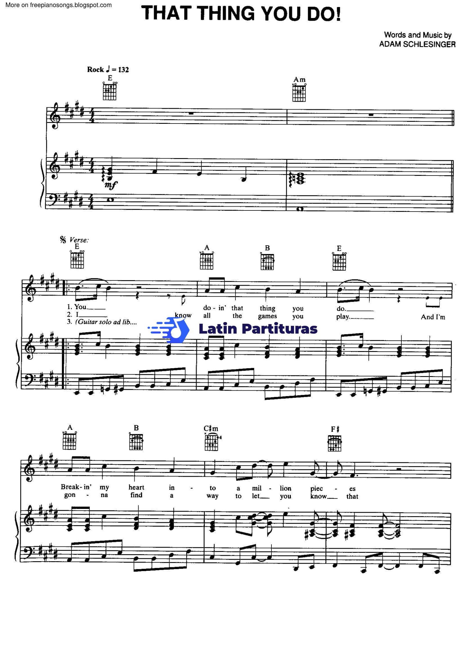 The Wonders - That Thing You Do 1 The Wonders - That Thing You Do