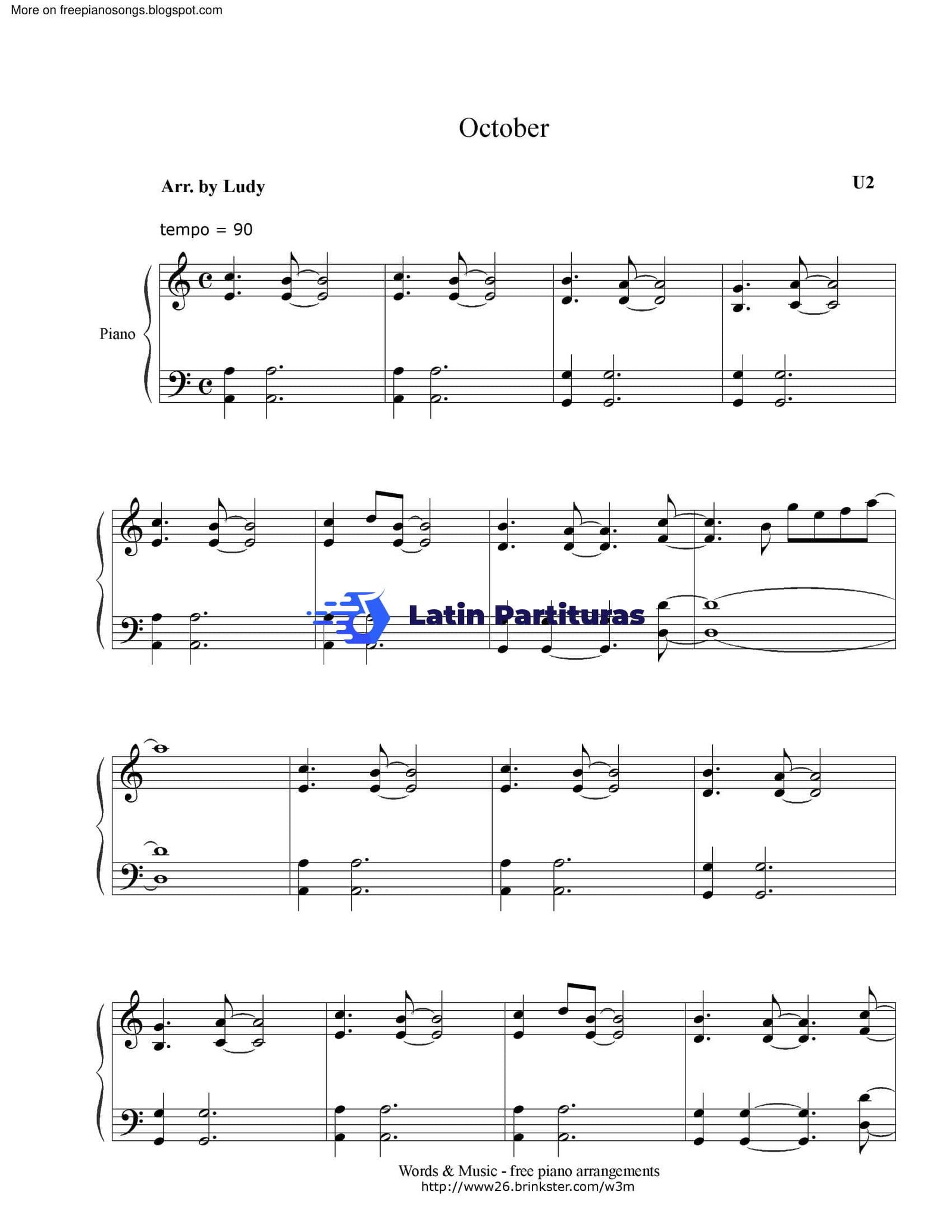 U2 - October 1 U2 - October