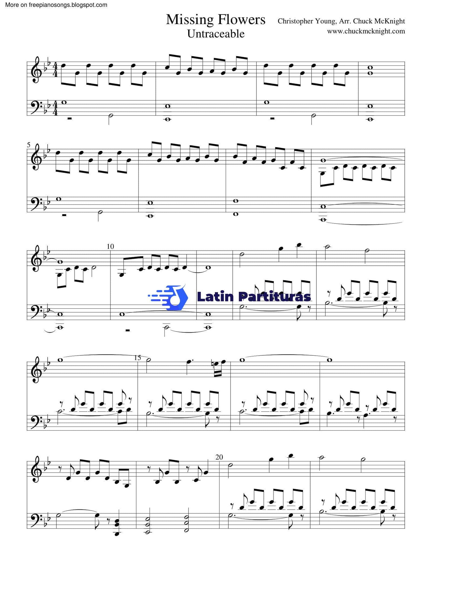 Untraceable - Missing Flowers - Christopher Young 1 Untraceable - Missing Flowers - Christopher Young