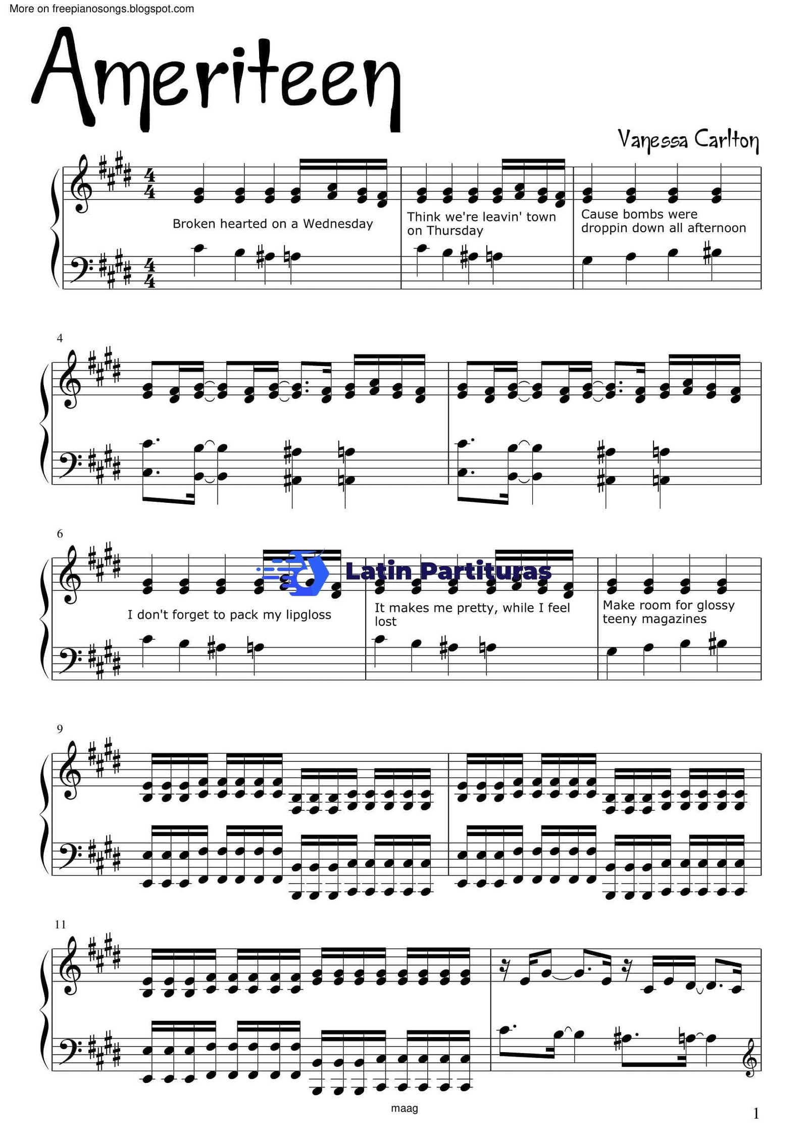 Vanessa Carlton - Ameriteen 1 Vanessa Carlton - Ameriteen