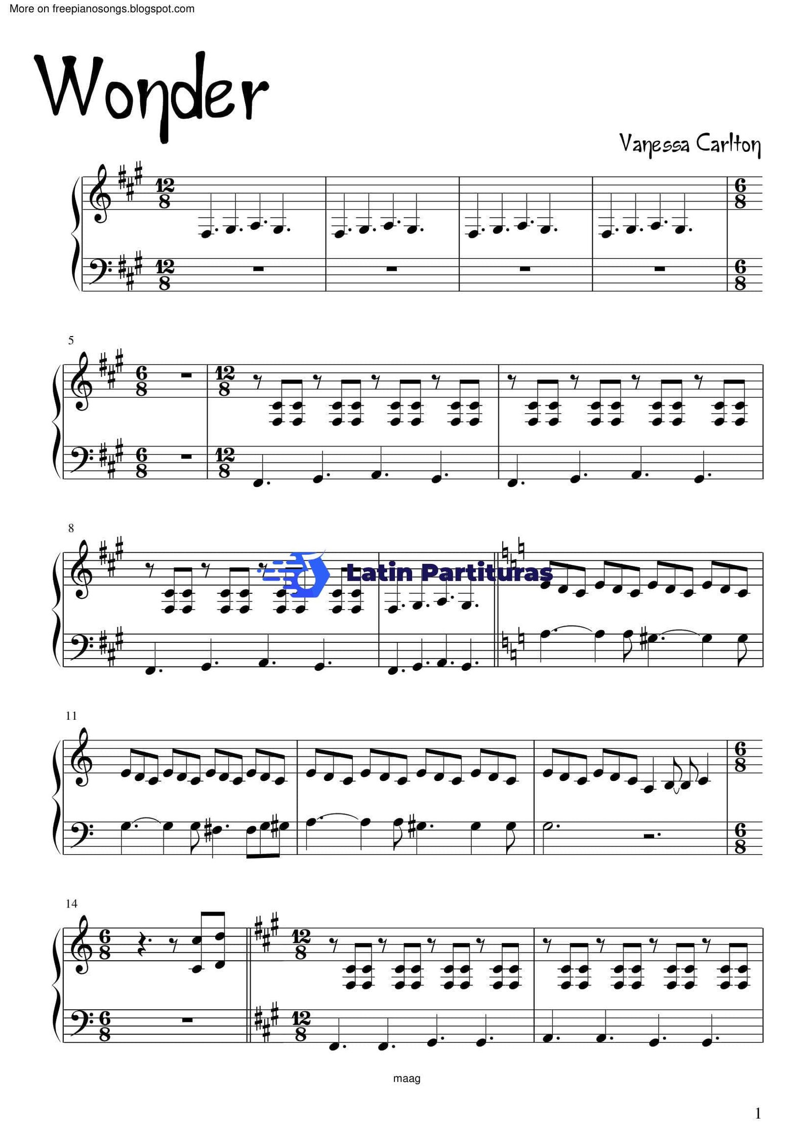 Vanessa Carlton - Wonder 1 Vanessa Carlton - Wonder