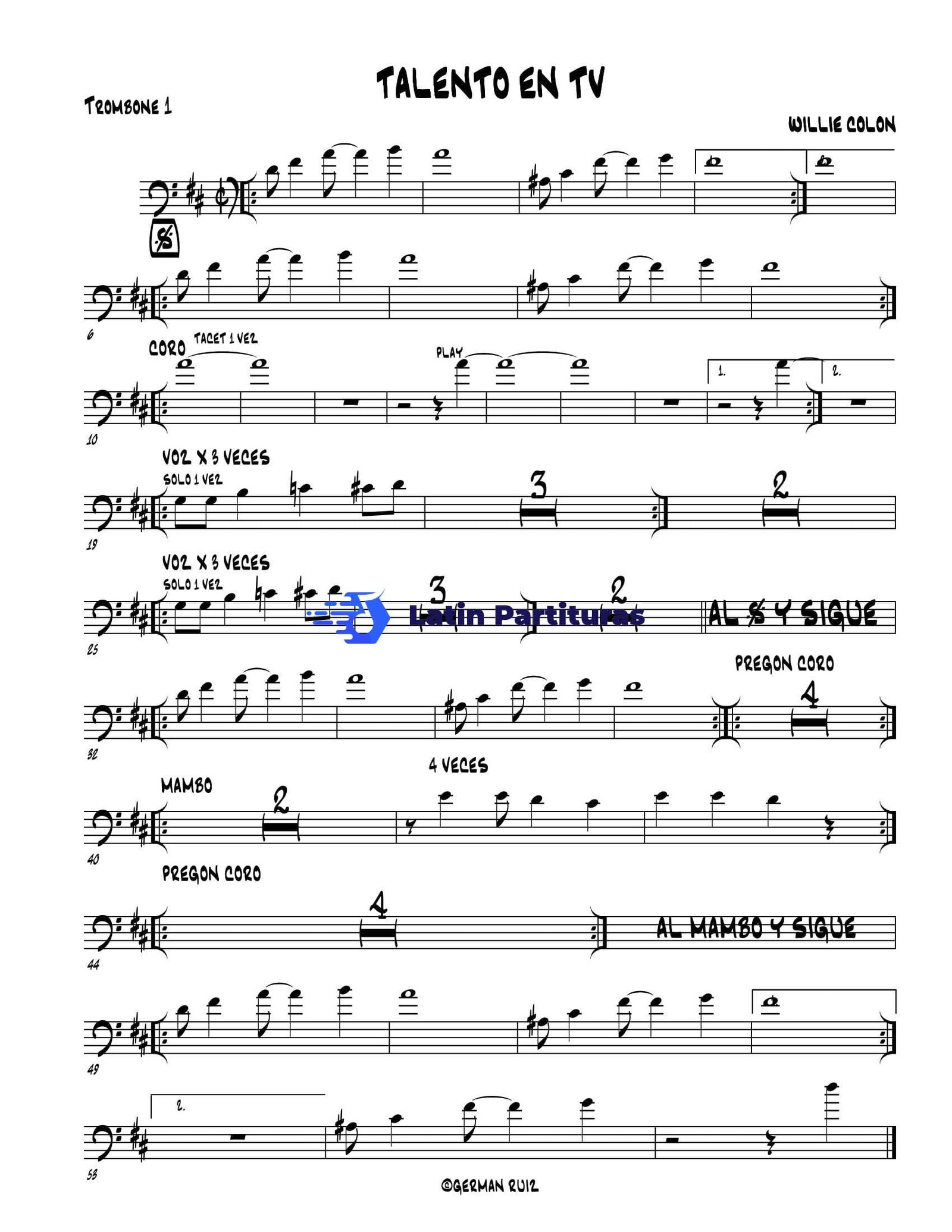 Willy Colon - Talento En Tv 1 Willy Colon - Talento En Tv