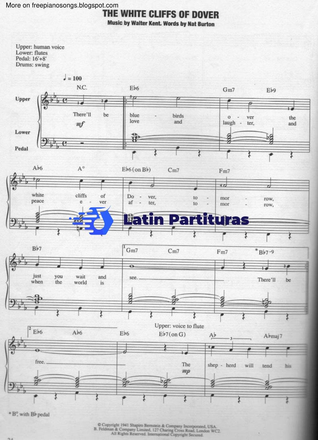 Walter Kent - White Cliffs Of Dover 1 Walter Kent - White Cliffs Of Dover