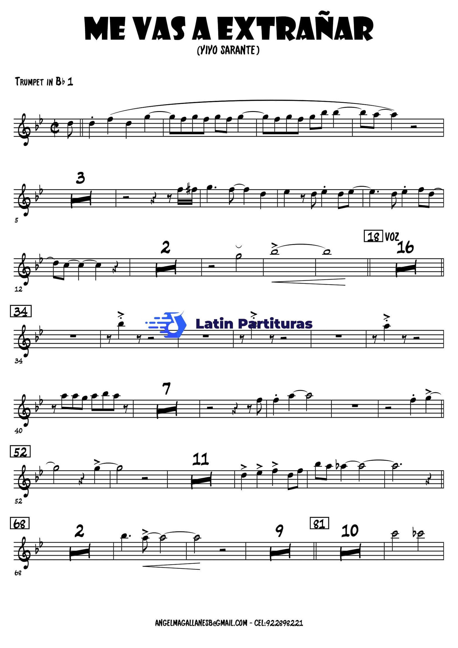 Yiyo Sarante - Me Vas A Extrañar 1 Yiyo Sarante - Me Vas A Extrañar