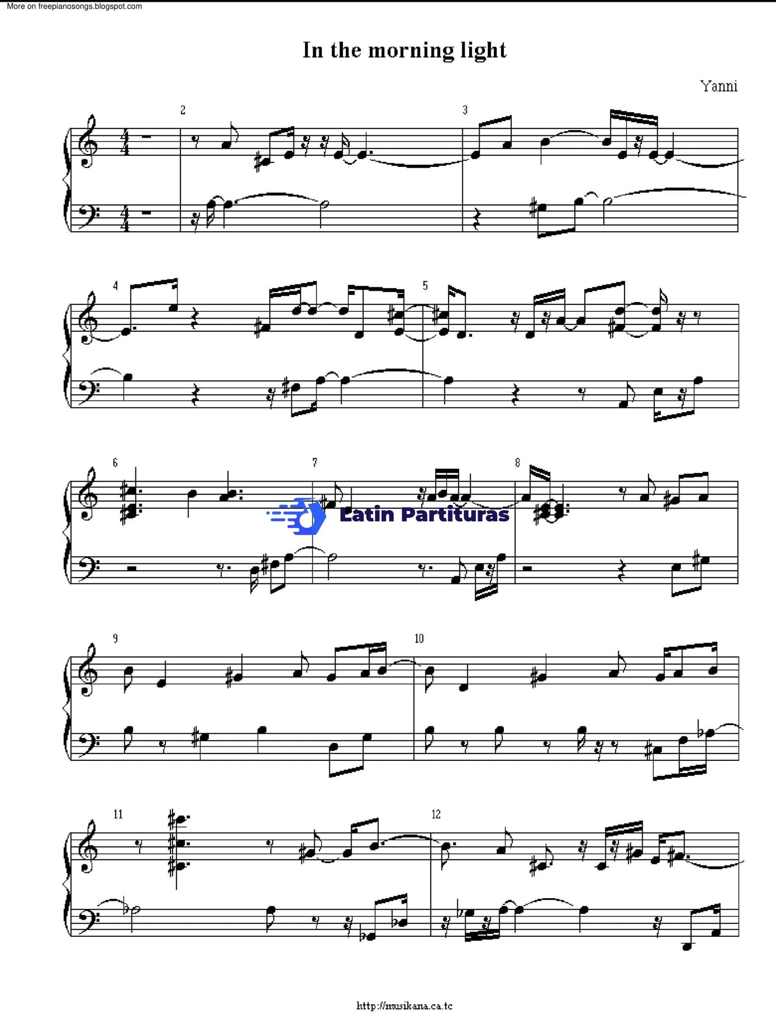 Yanni - In The Morning Light 1 Yanni - In The Morning Light