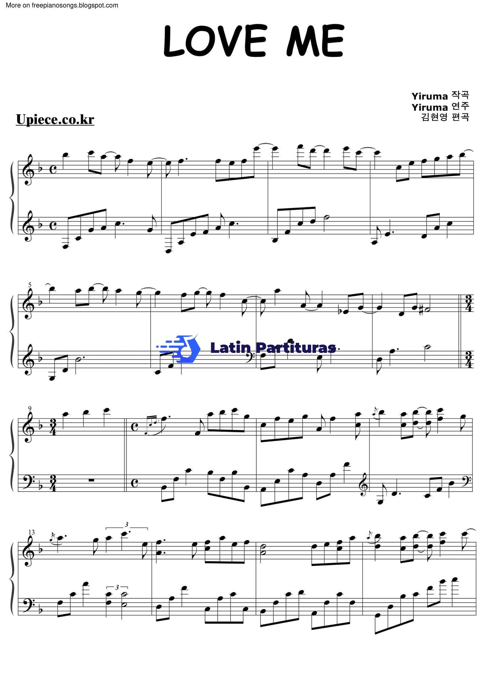 Yiruma - Love Me 1 Yiruma - Love Me