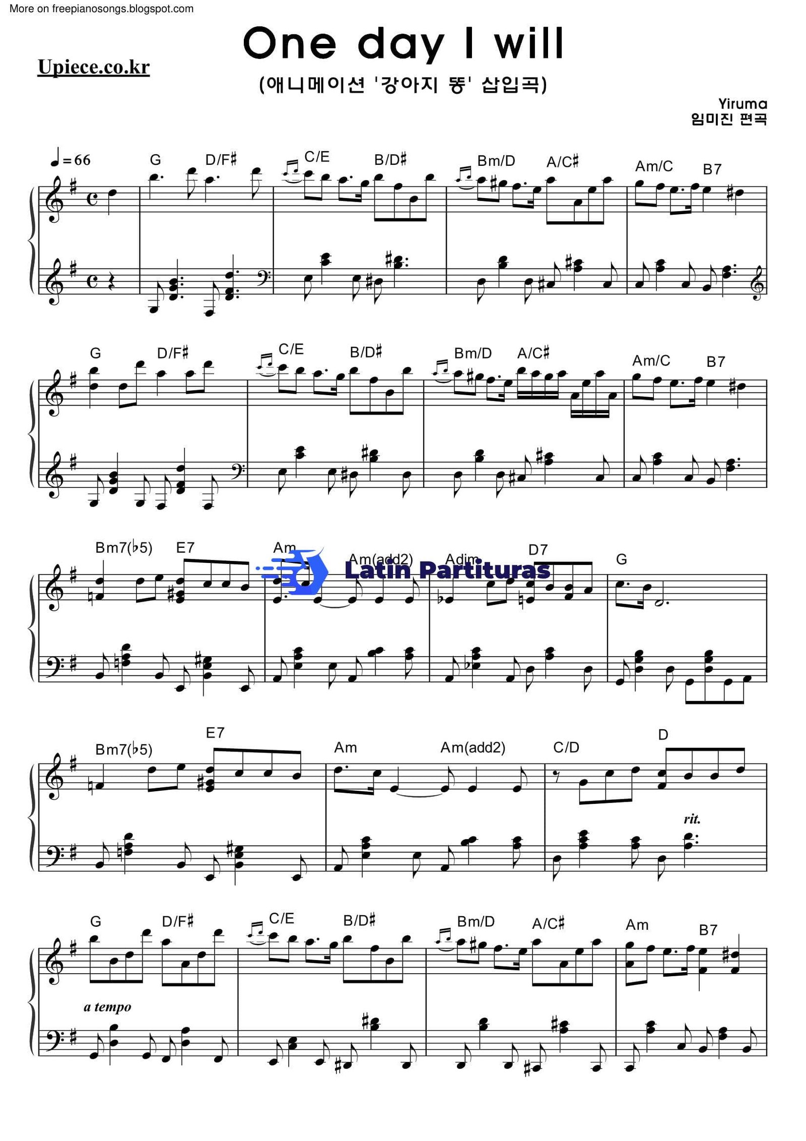 Yiruma - One Day I Will 1 Yiruma - One Day I Will