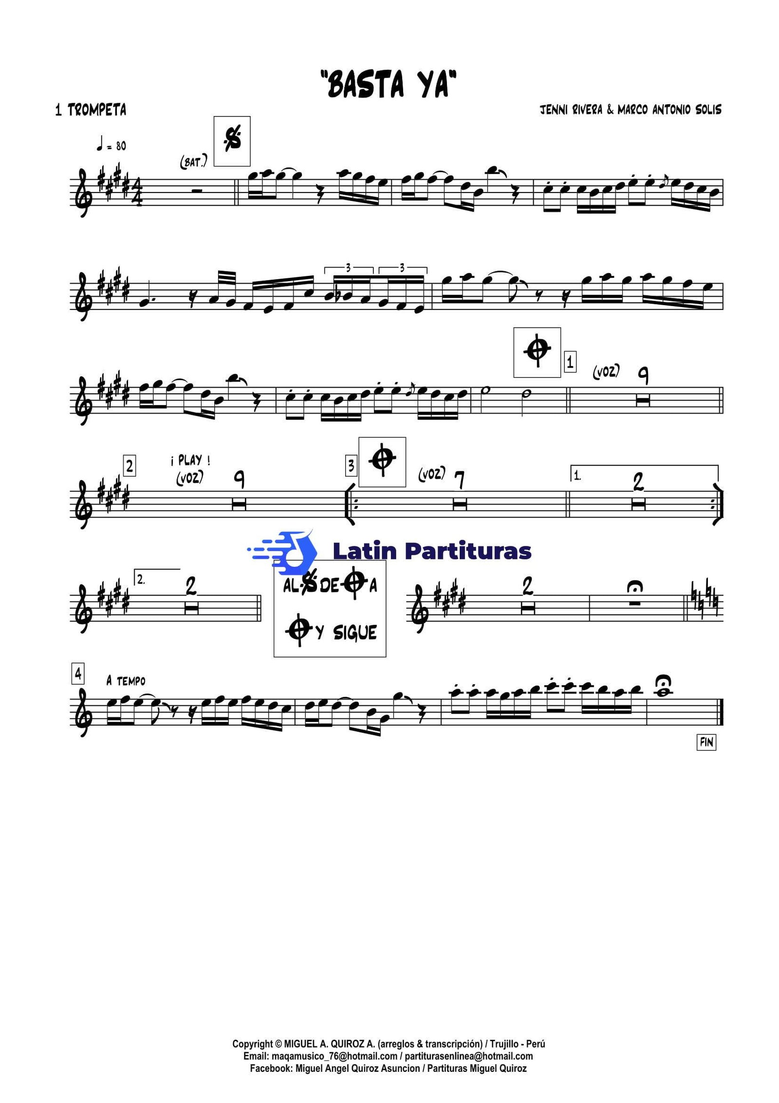 Jenni Rivera - Basta Ya 1 Jenni Rivera - Basta Ya