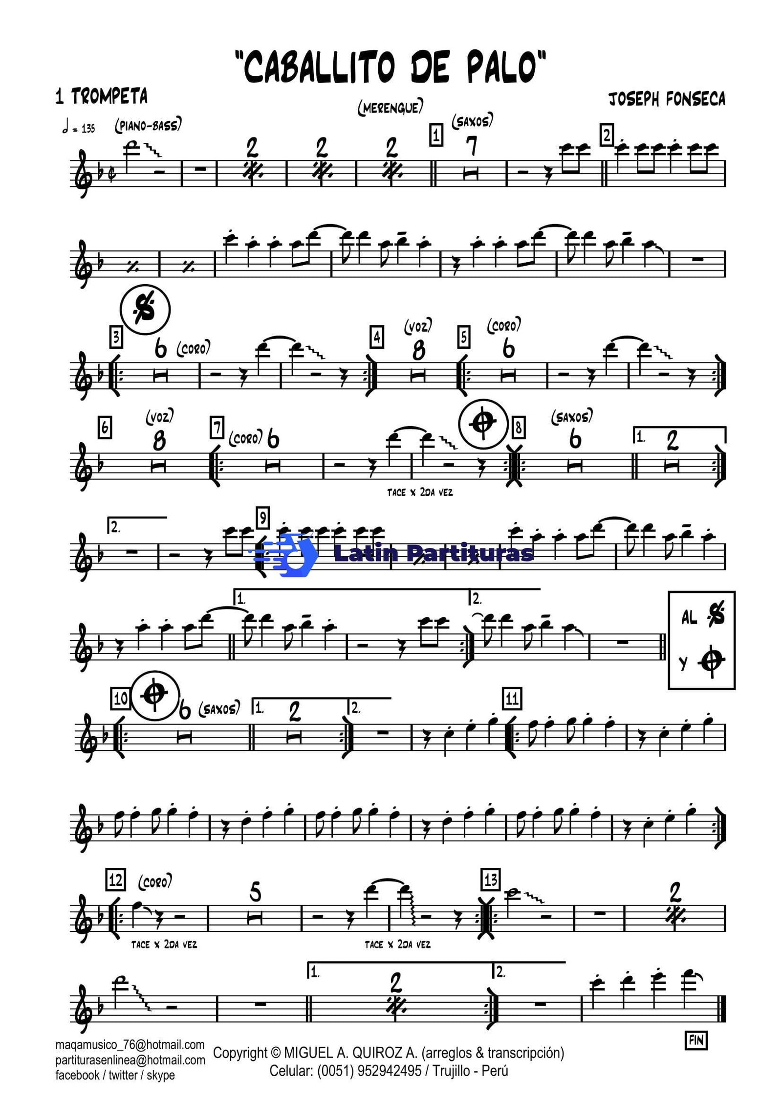 Joseph Fonseca - Caballito De Palo 1 Joseph Fonseca - Caballito De Palo