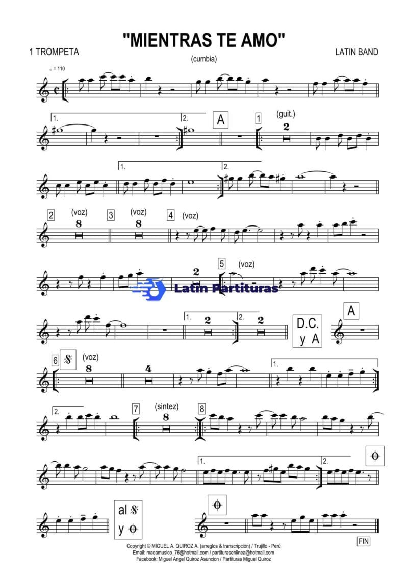 Latin Band - Mientras Te Amo