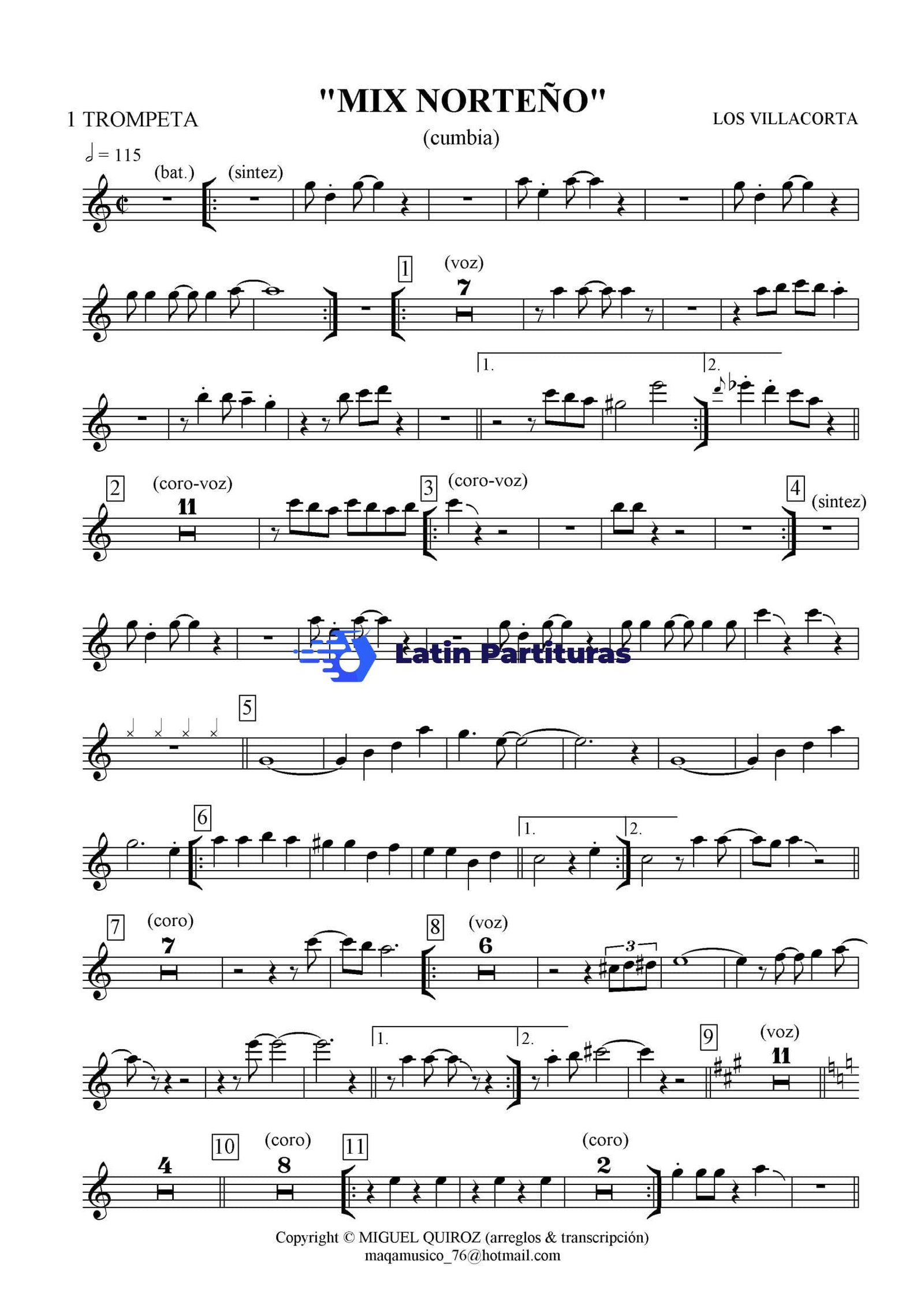 Los Villacorta - Mix Norteño 1 Los Villacorta - Mix Norteño