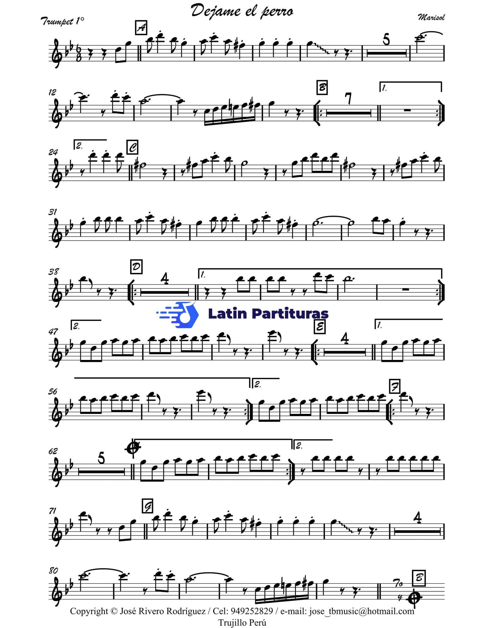 Marisol - Dejame El Perro 1 Marisol - Dejame El Perro