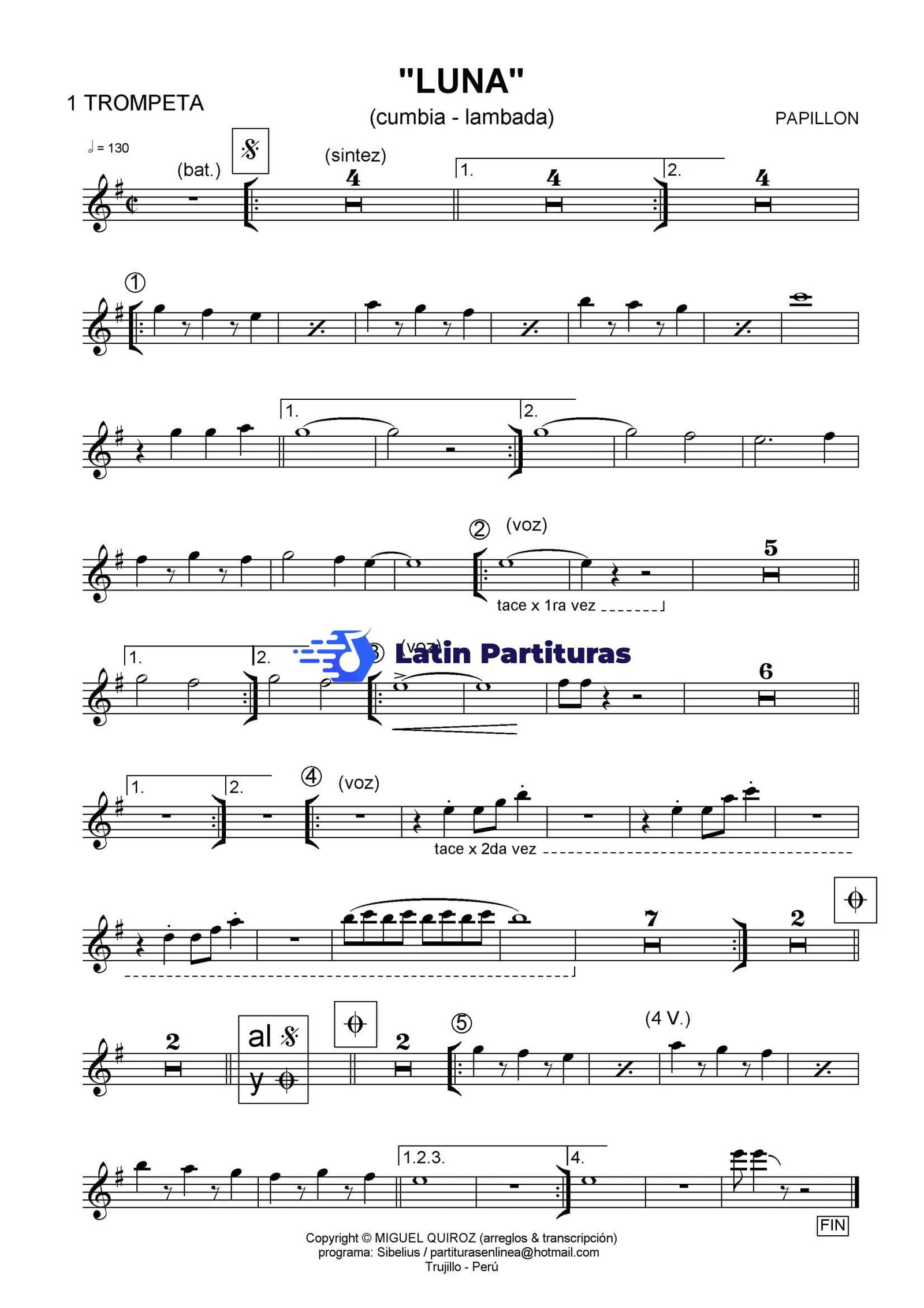 Papillon - Luna 1 Papillon - Luna