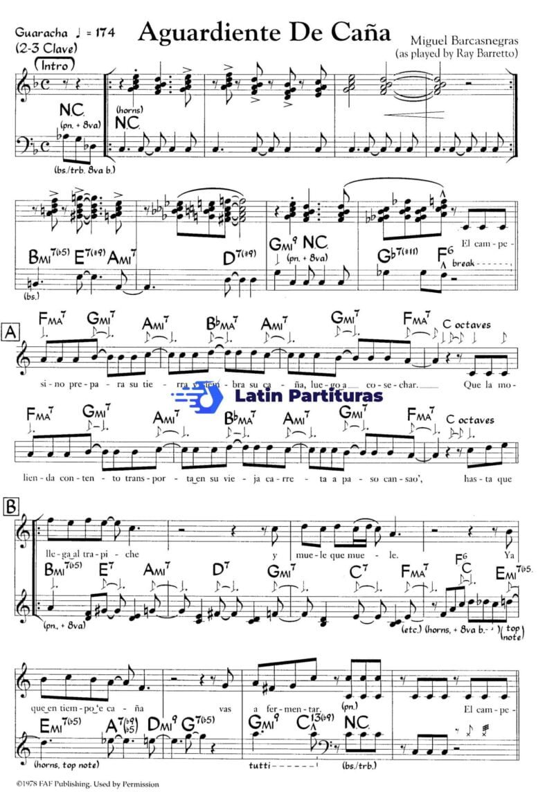 Aguardiente de Caña - Rey Barreto