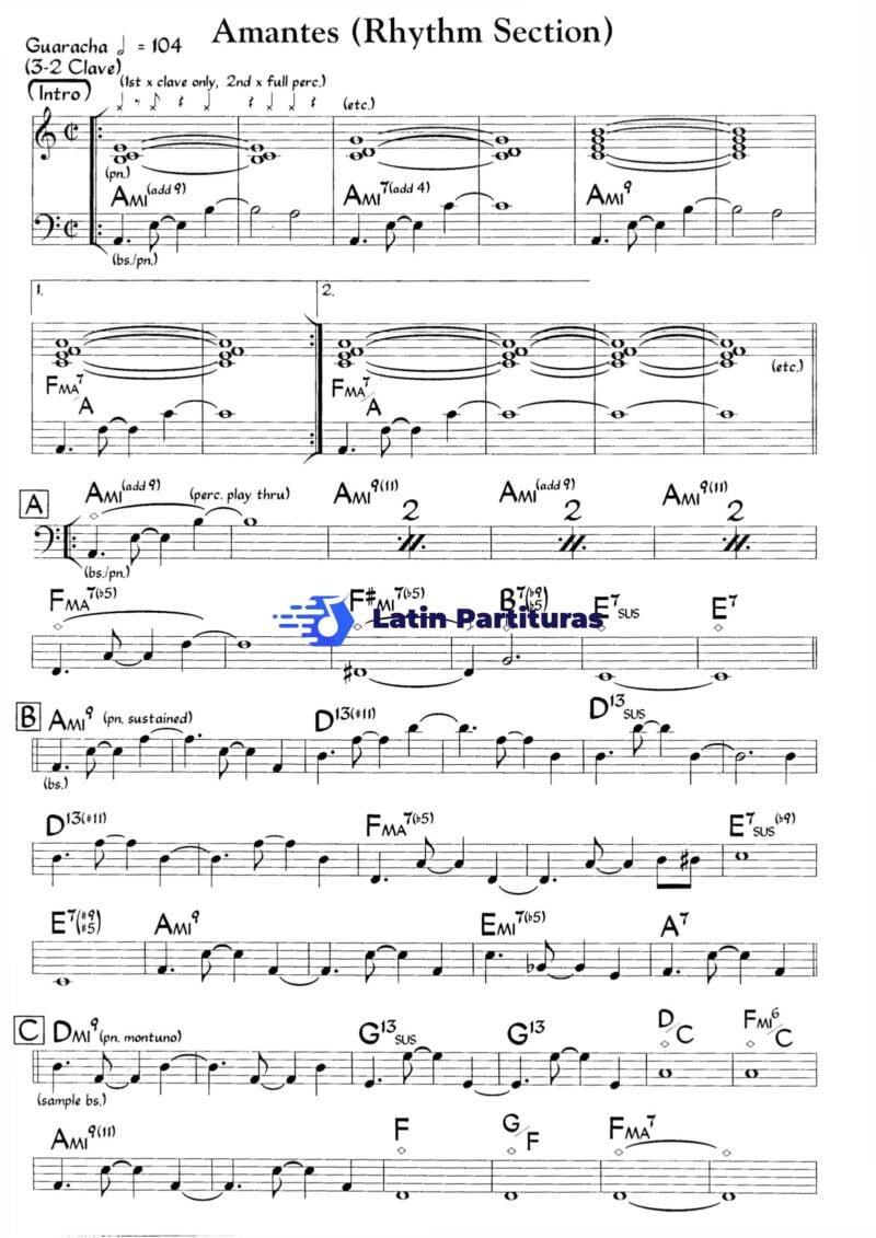 Amantes (Rhythm Section)