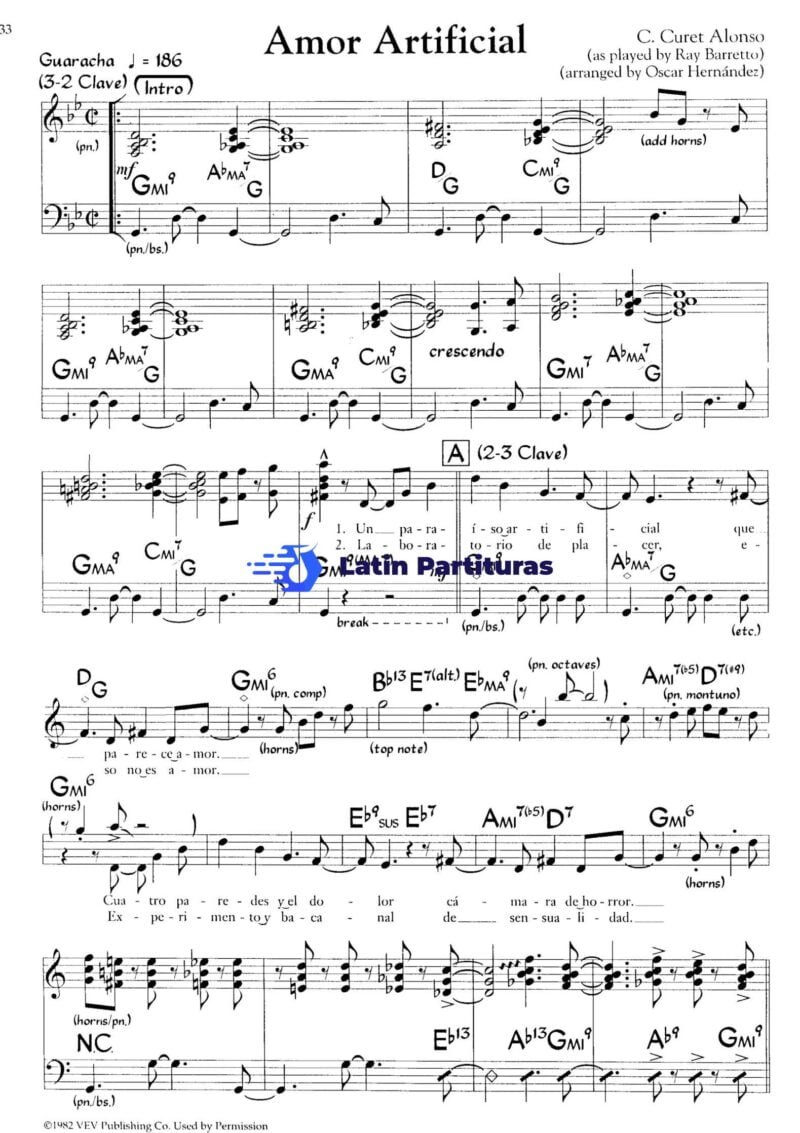 Amor Artificial - Ray Barretto