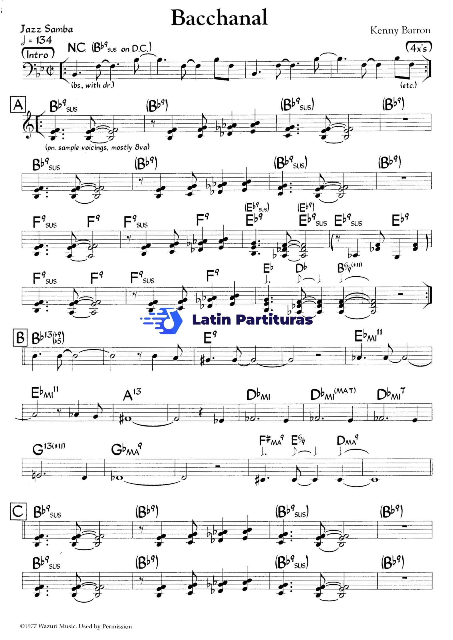 Bacchanal - Kenny Barron 1 Bacchanal - Kenny Barron