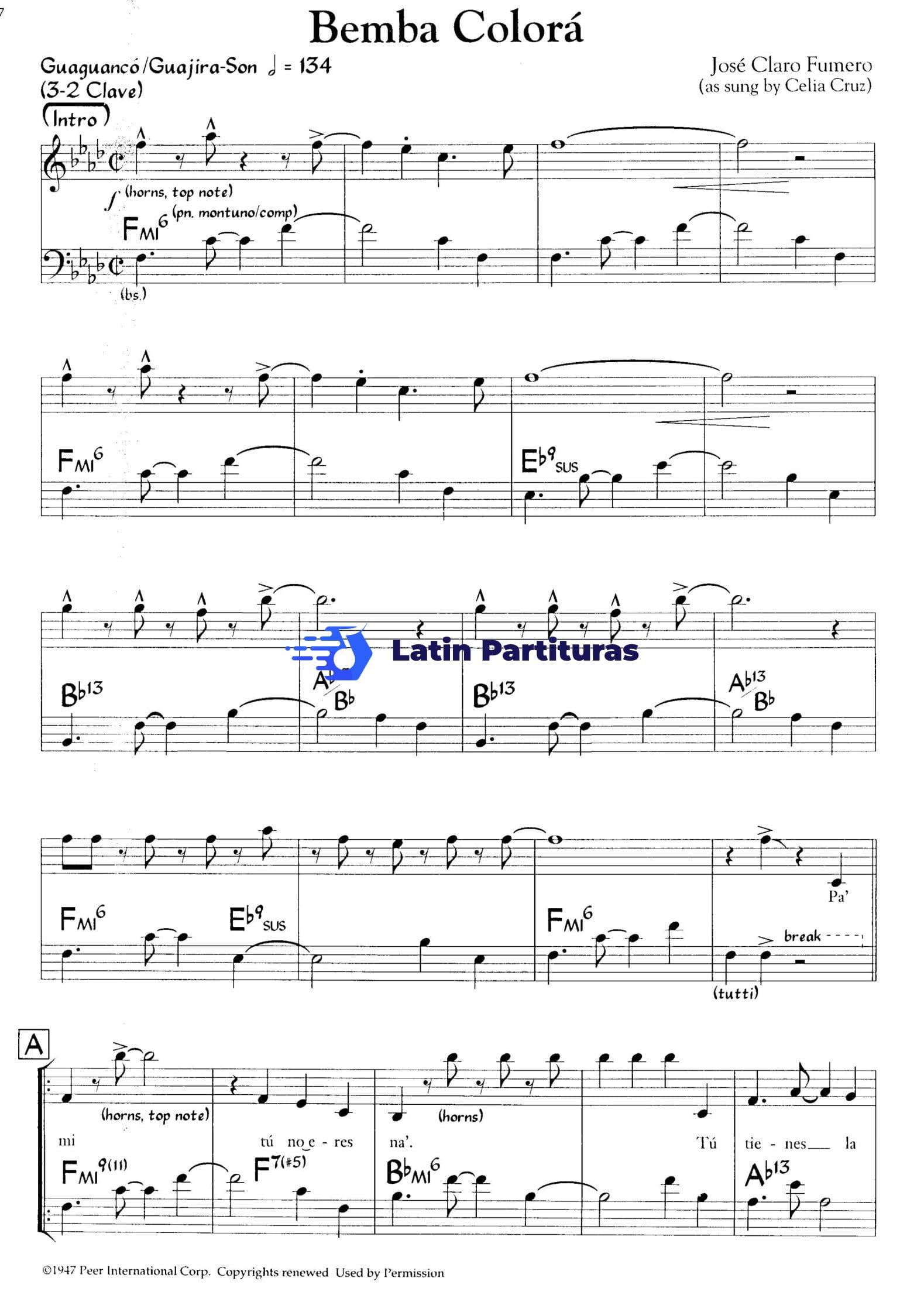 Bemba Colorá - The Fania All-Stars with Celia Cruz 1 Bemba Colorá - The Fania All-Stars with Celia Cruz