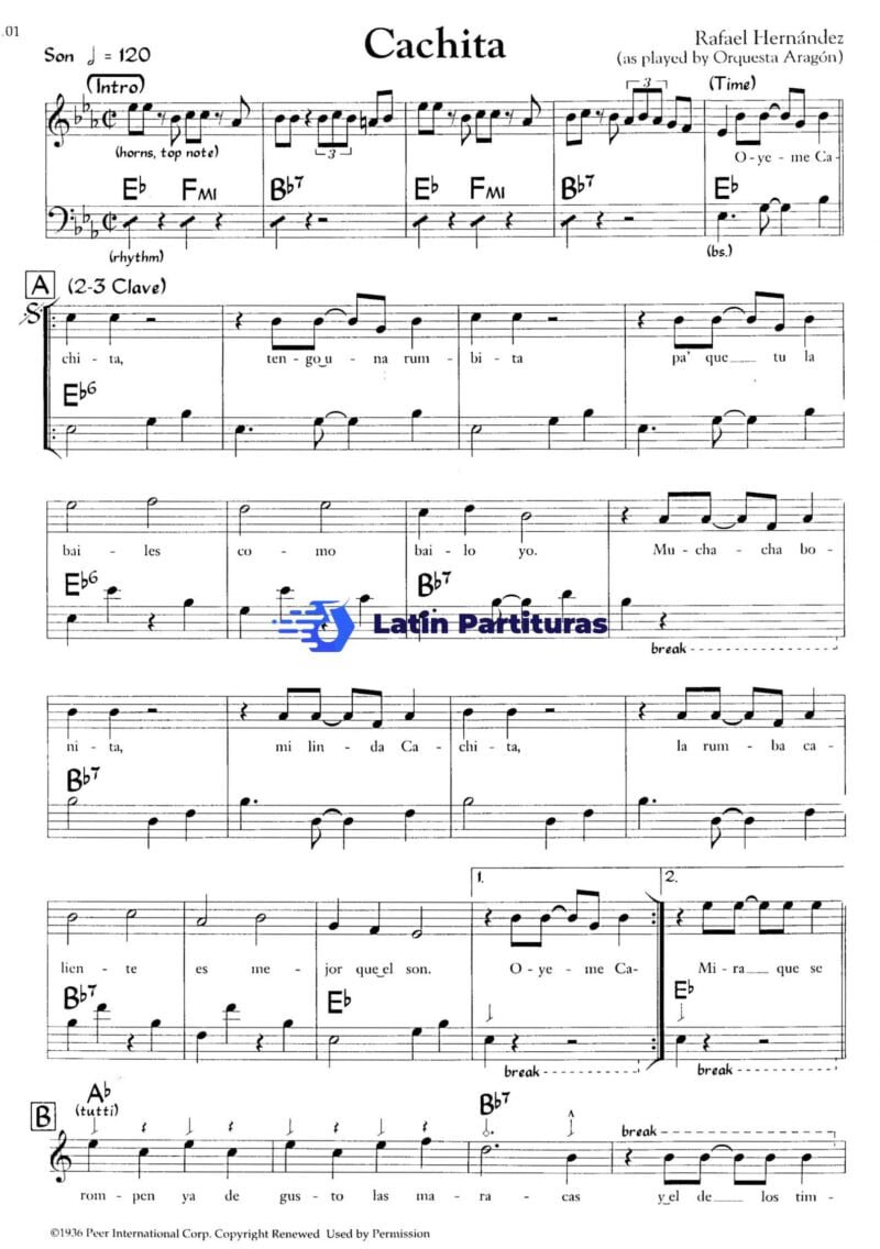 Cachita - Orquesta Aragón