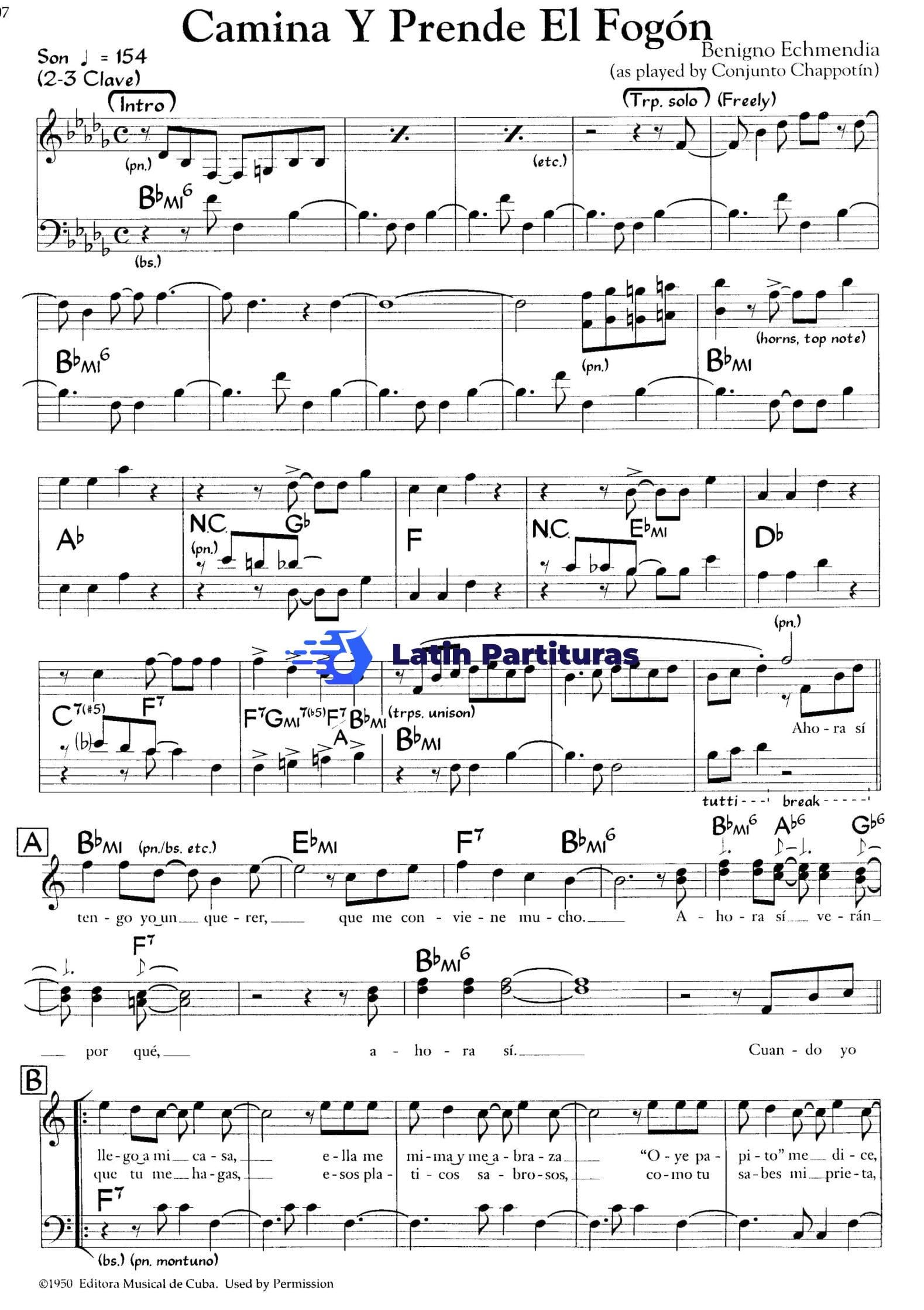 Camina Y Prende El Fogón - Conjunto Chappotín 1 Camina Y Prende El Fogón - Conjunto Chappotín