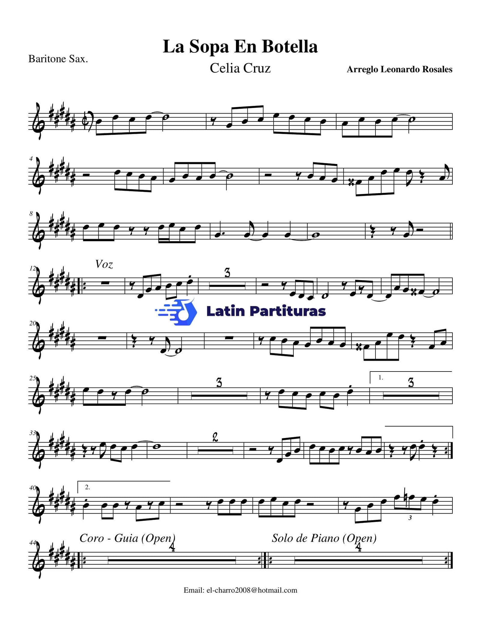 Celia Cruz - La Sopa En Botella 1 Celia Cruz - La Sopa En Botella