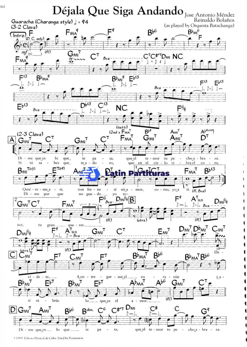 Déjala Que Siga Andando — Orquesta Batachanga