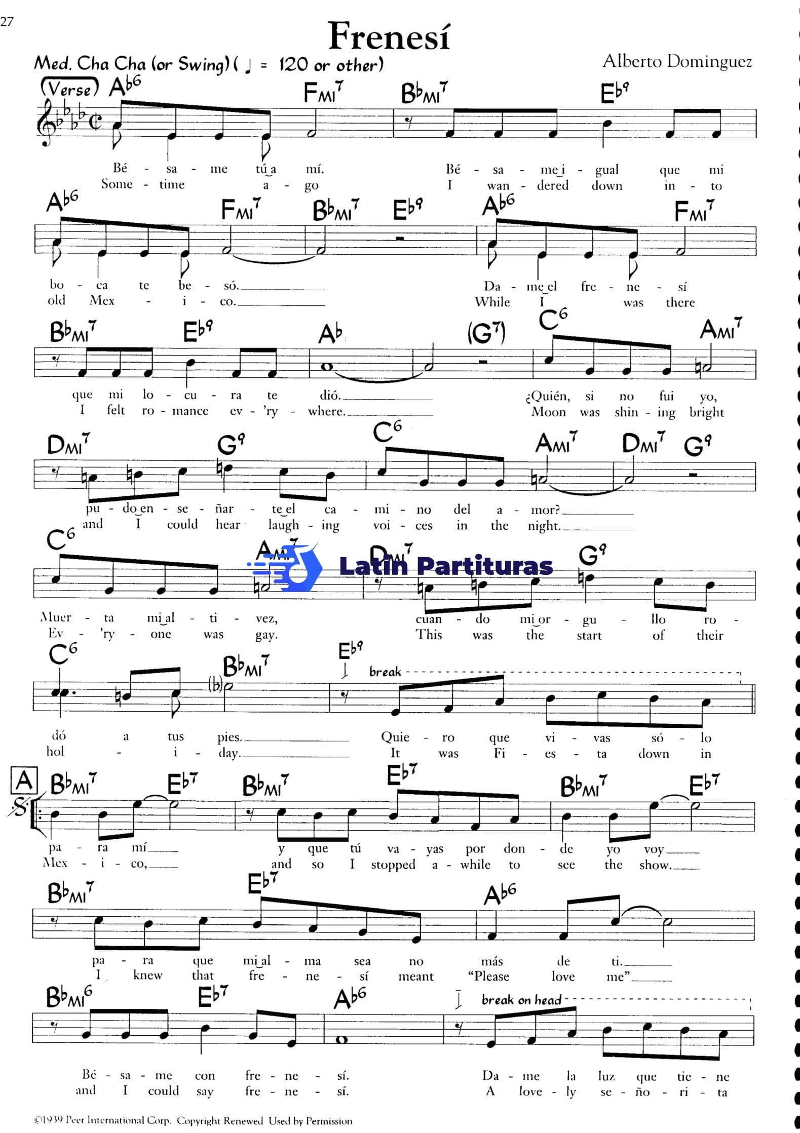 Frenesí - Mel Tormes 1 Frenesí - Mel Tormes