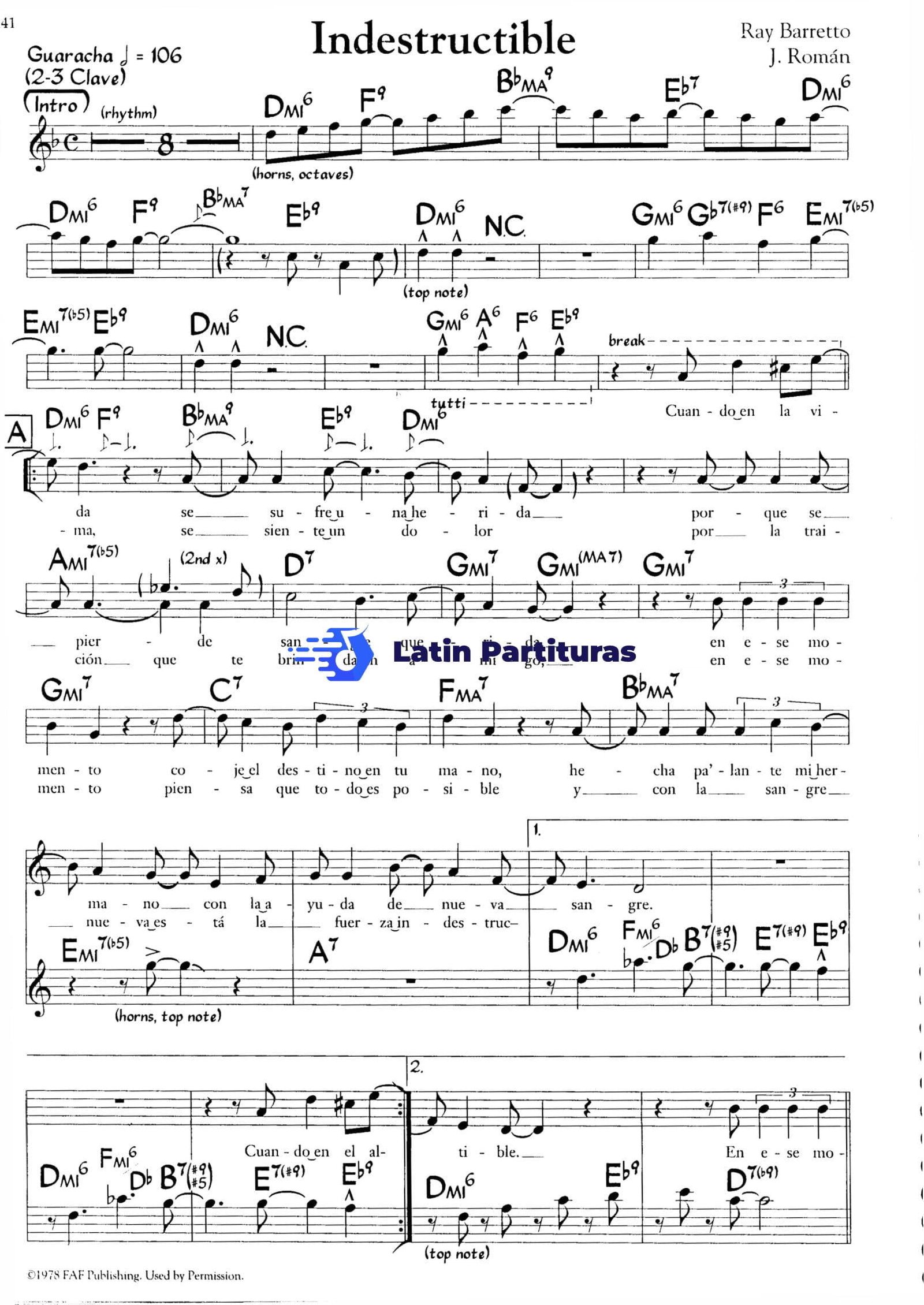 Indestructible - Ray Barretto 1 Indestructible - Ray Barretto