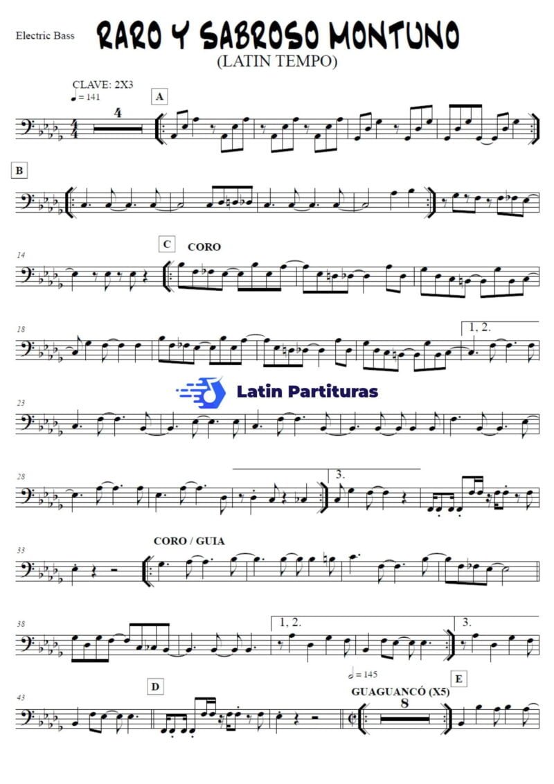 Latin Tempo - Raro Y Sabroso Montuno