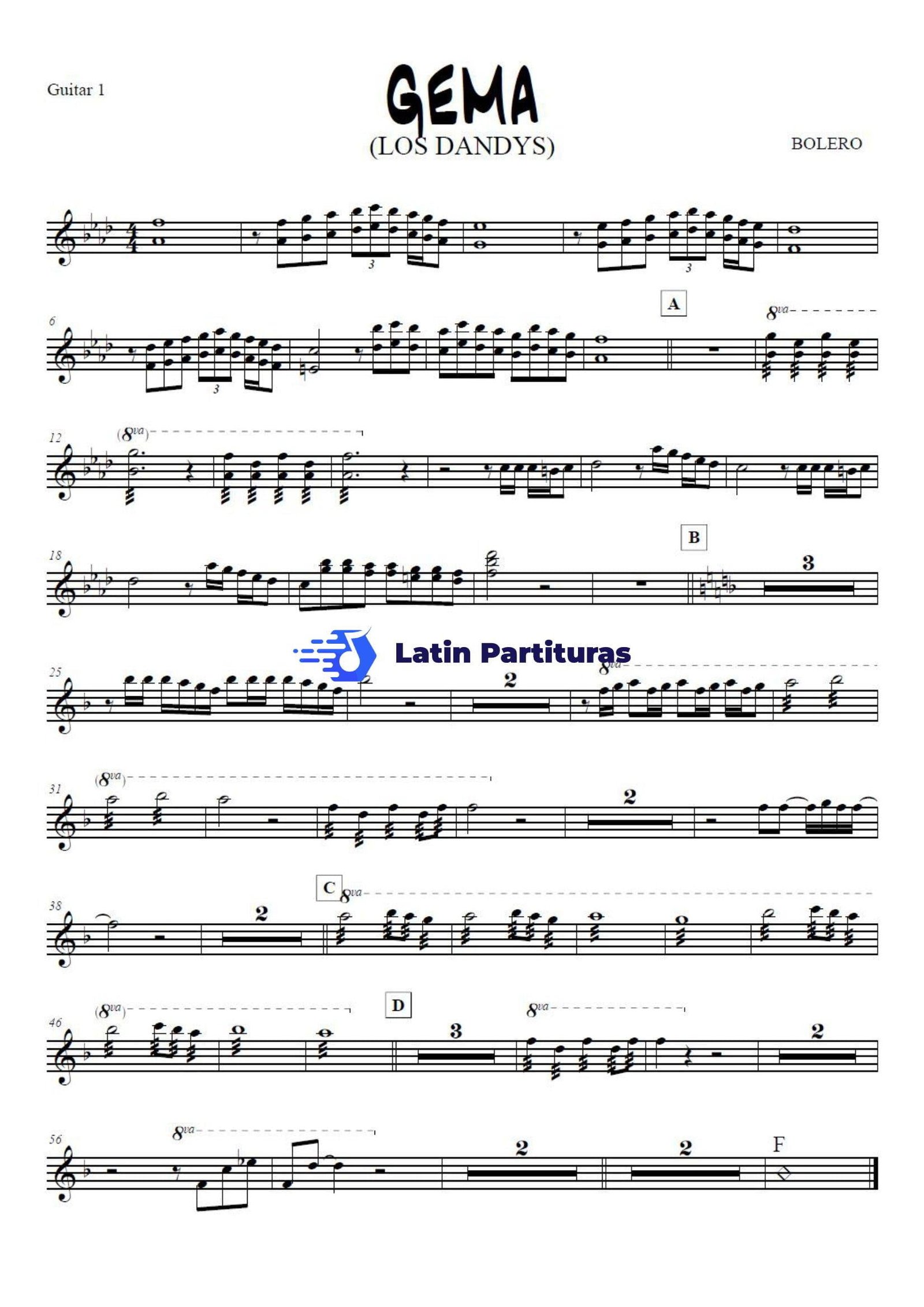 Los Dandys - Gema (Bolero) 1 Los Dandys - Gema (Bolero)