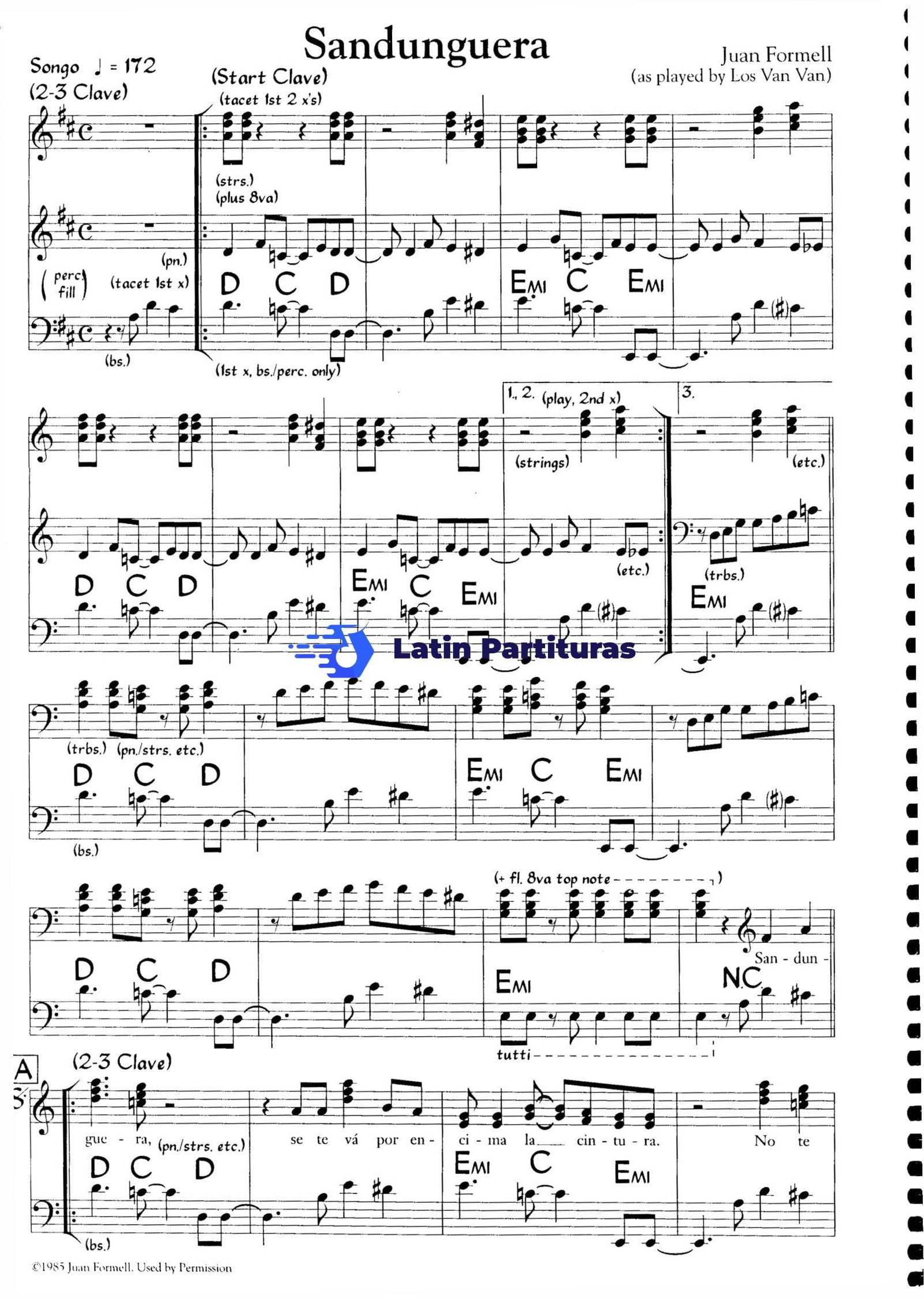 Sandunguera - Los Van Van 1 Sandunguera - Los Van Van