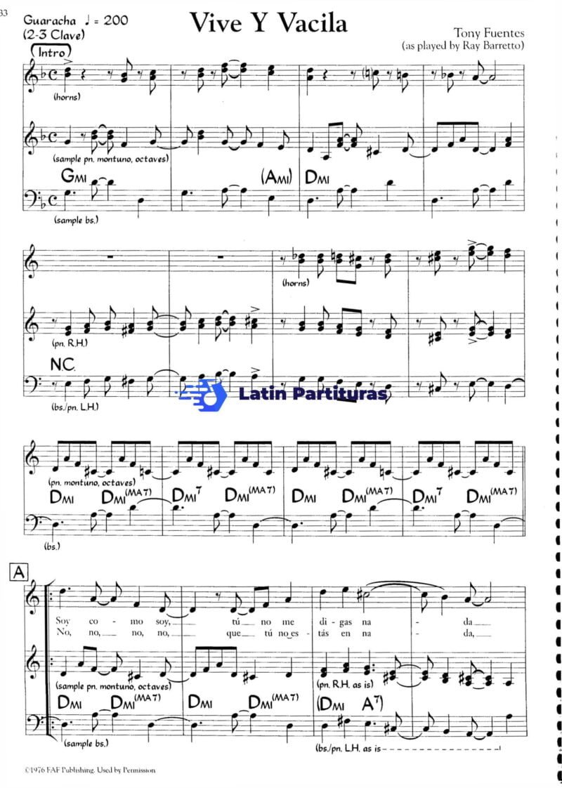 Vive Y Vacila - Ray Barretto